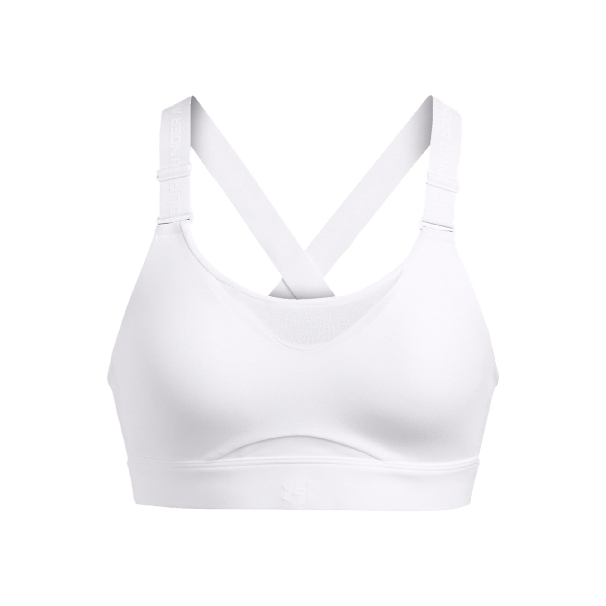 Under Armour Infinity High 2.0 Sujetador deportivo Mujeres-blanco, blanco