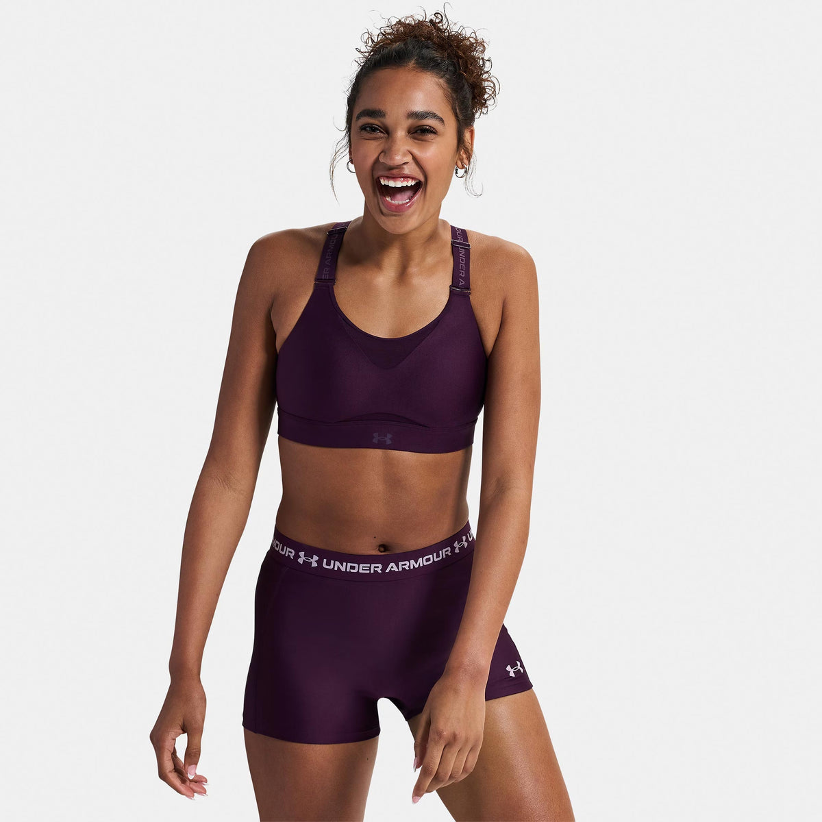 Under Armour Infinity High 2.0 Sujetador deportivo Mujeres - lila, violett