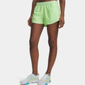 Tech Play Up Shorts Mujeres-verde, verde oscuro
