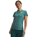 Tech Twist Camiseta de manga corta Mujeres-verde, blanco
