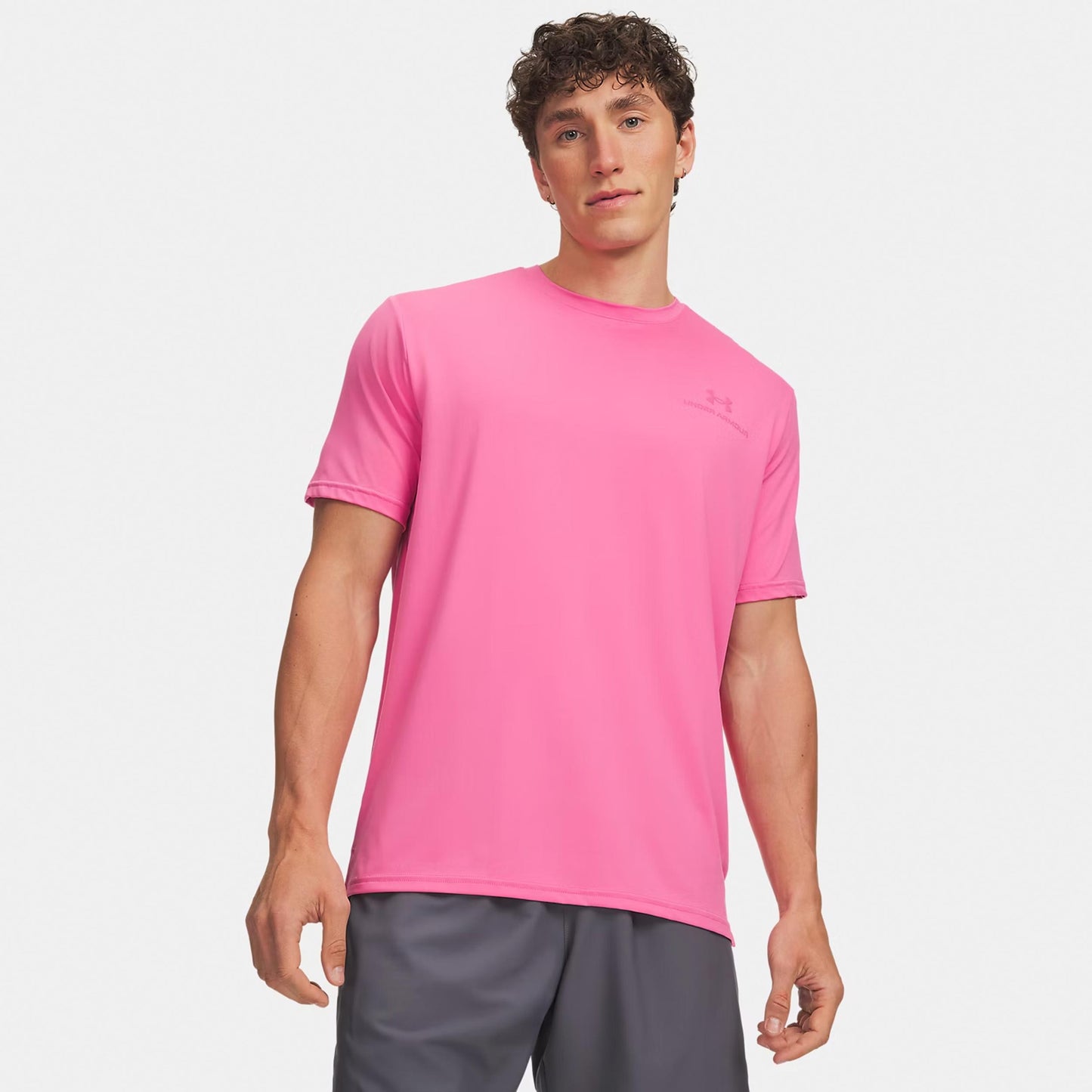 Under Armour Vanish Energy Camiseta de manga corta Hombres - rosa, rosa