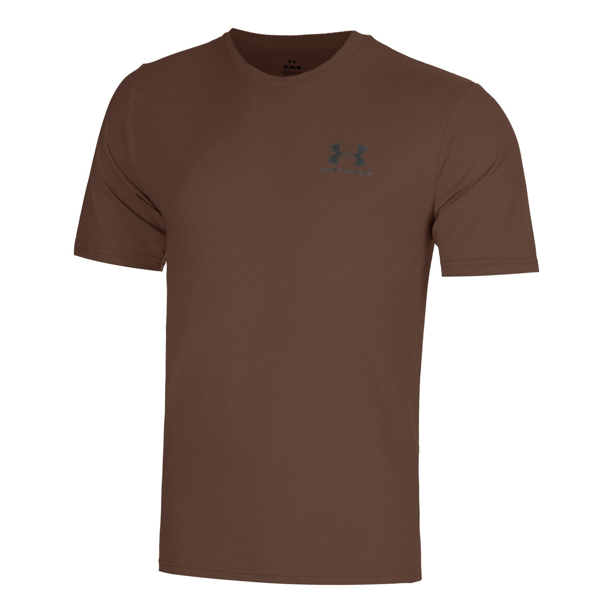 Under Armour Sportstyle Left Chef Camiseta de manga corta Hombres - marrón, negro