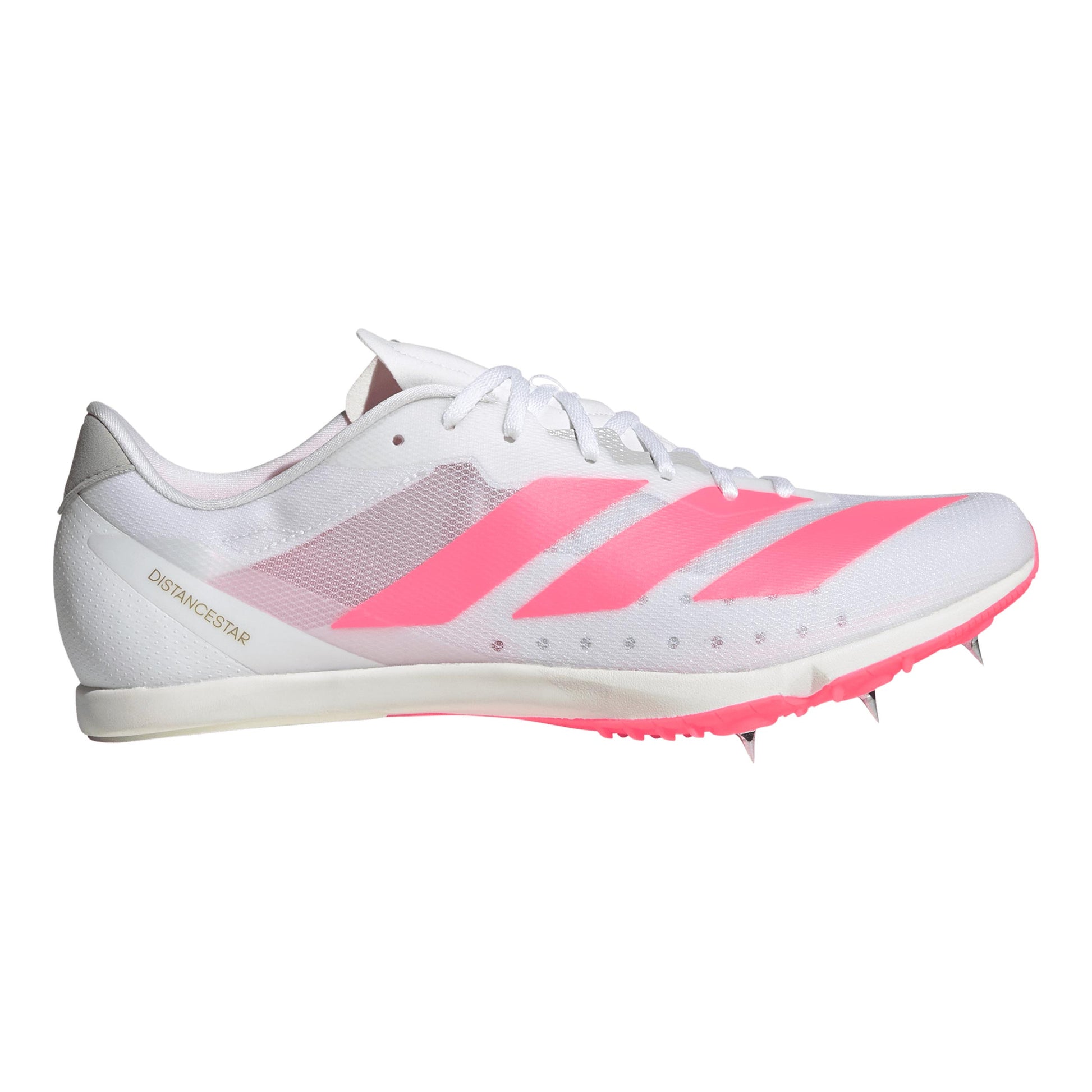 adidas Distancestar Spikes Unisex - blanco, rosa