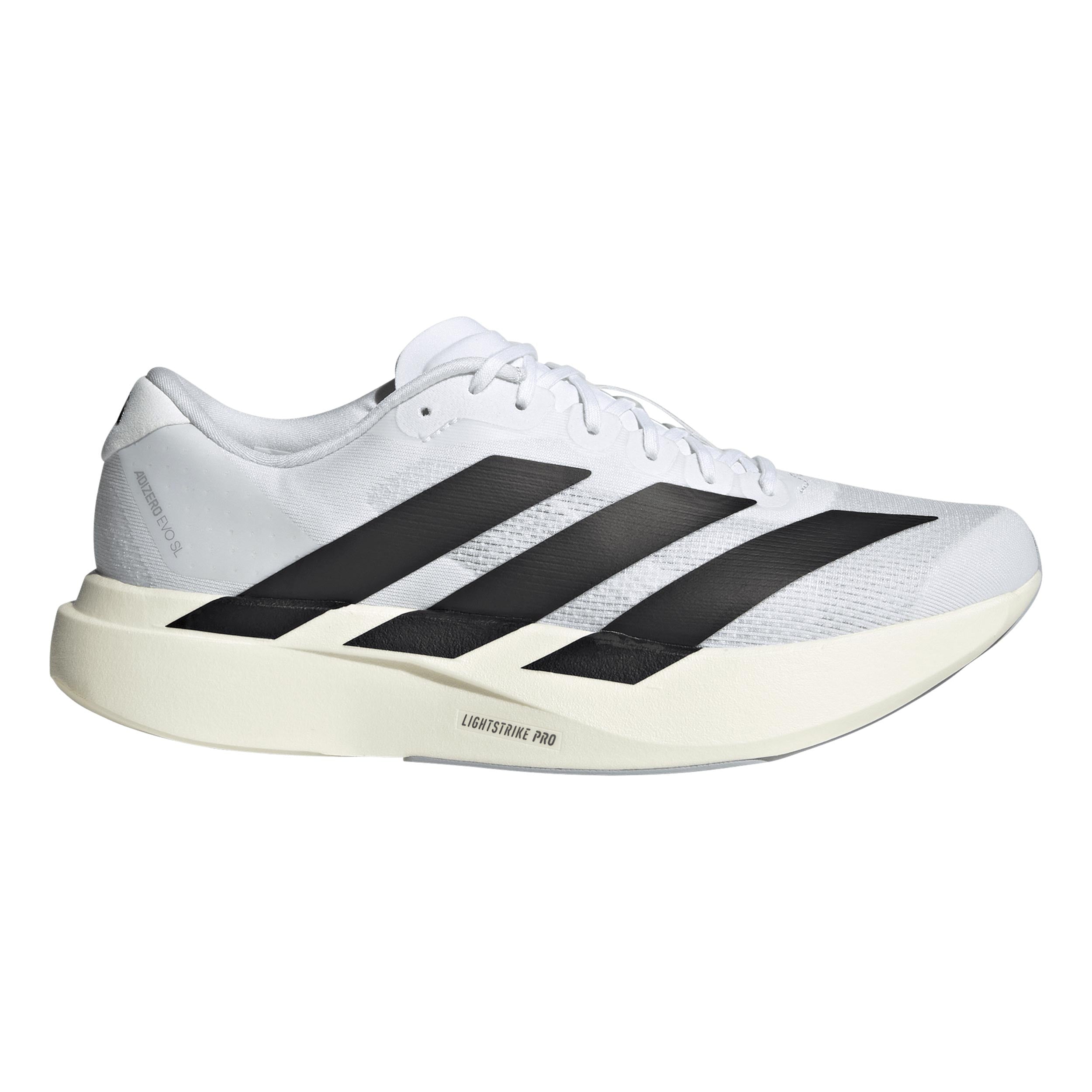 adidas adizero Evo SL Zapatilla de competición Hombres - blanco, negro
