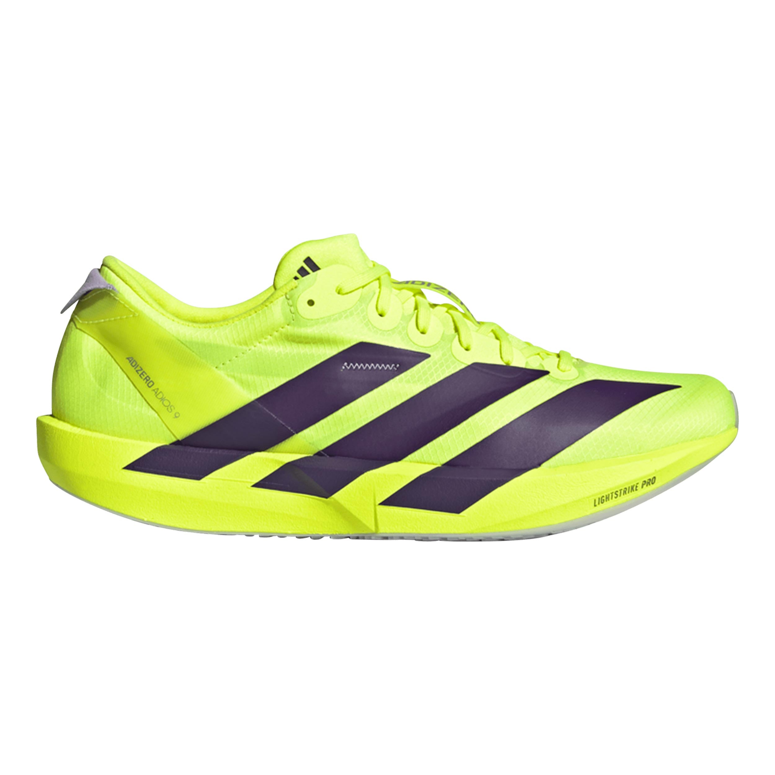 adidas adizero Adios 9 Zapatilla de competición Hombres - amarillo, lila