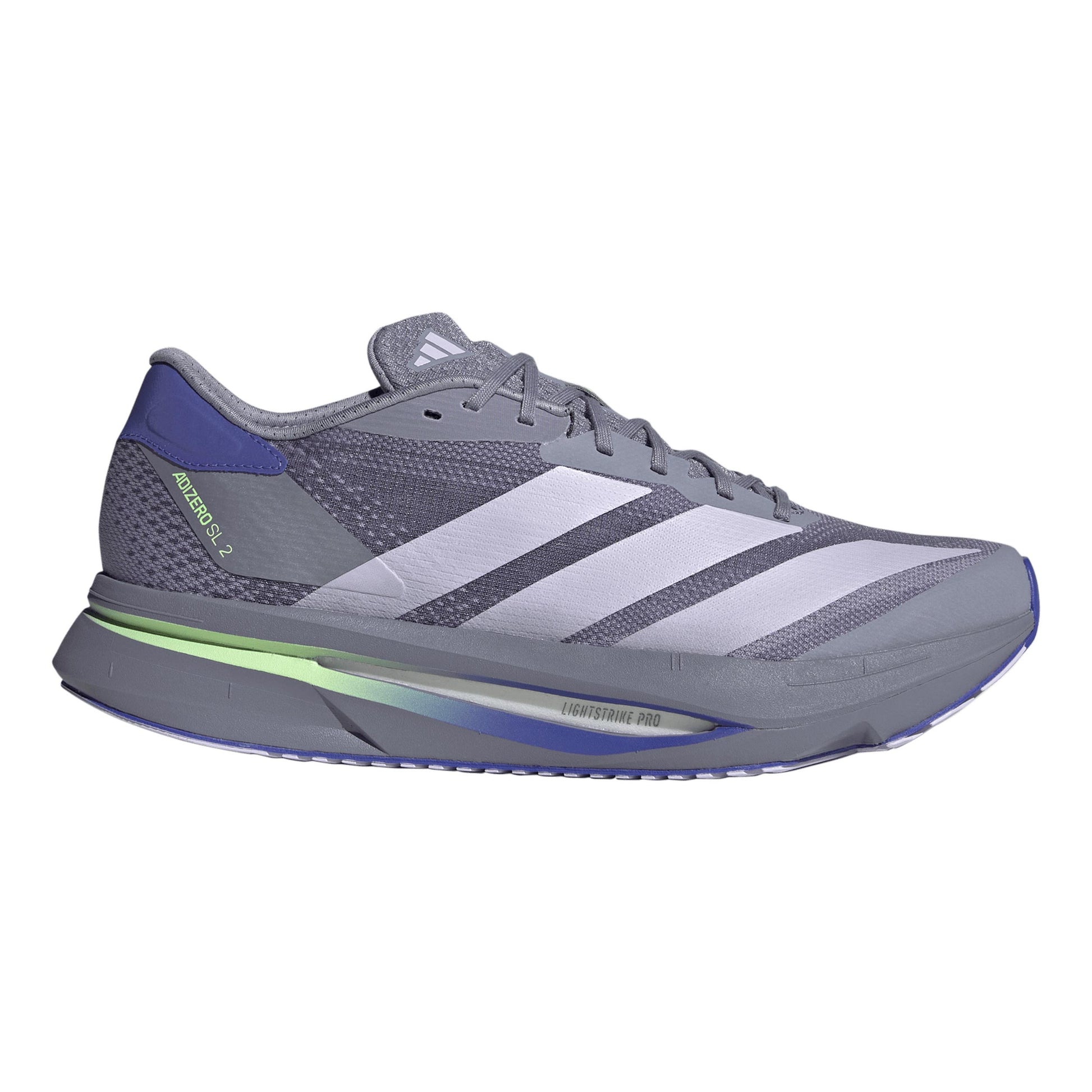adidas adizero SL 2 Zapatilla neutral Hombres - gris, morado