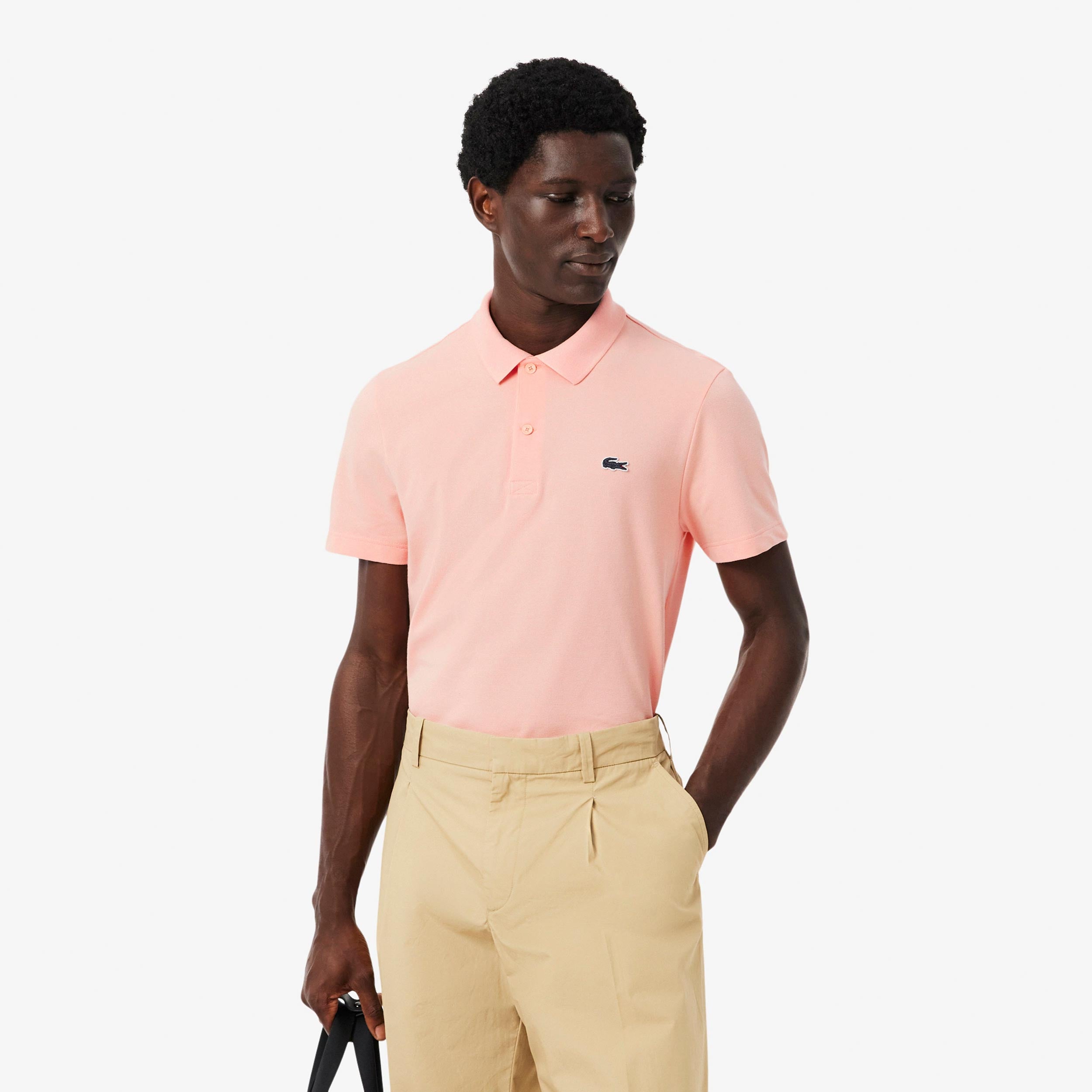Lacoste Polo Hombres - albaricoque