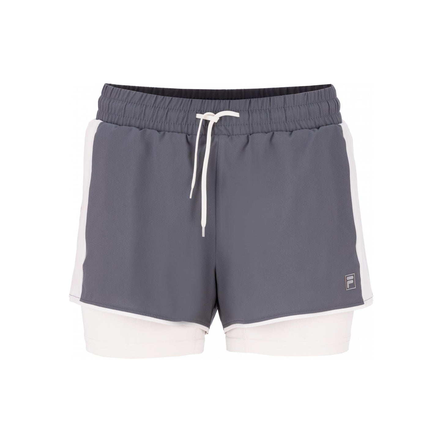 Fila Elea Shorts Mujeres - azul-gris, blanco roto
