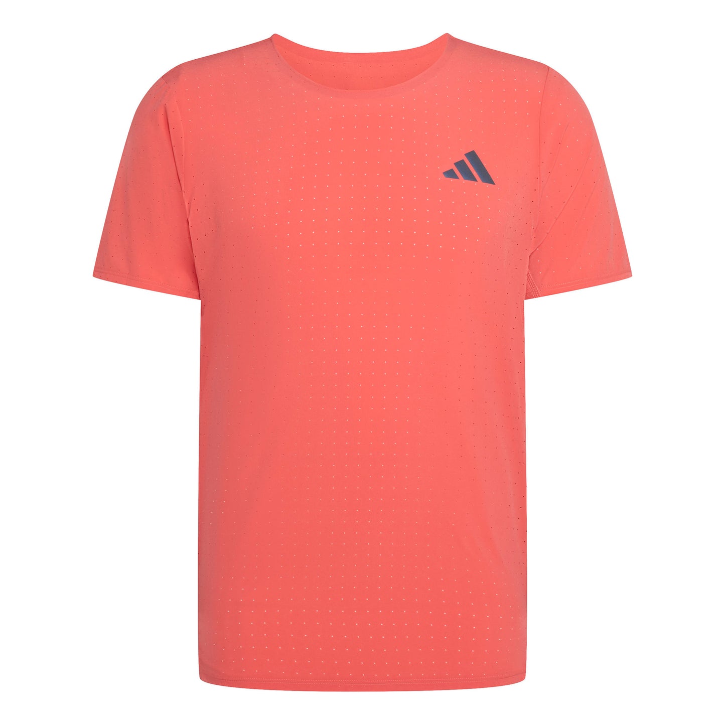 adidas adizero Camiseta de running Hombres - rojo, negro