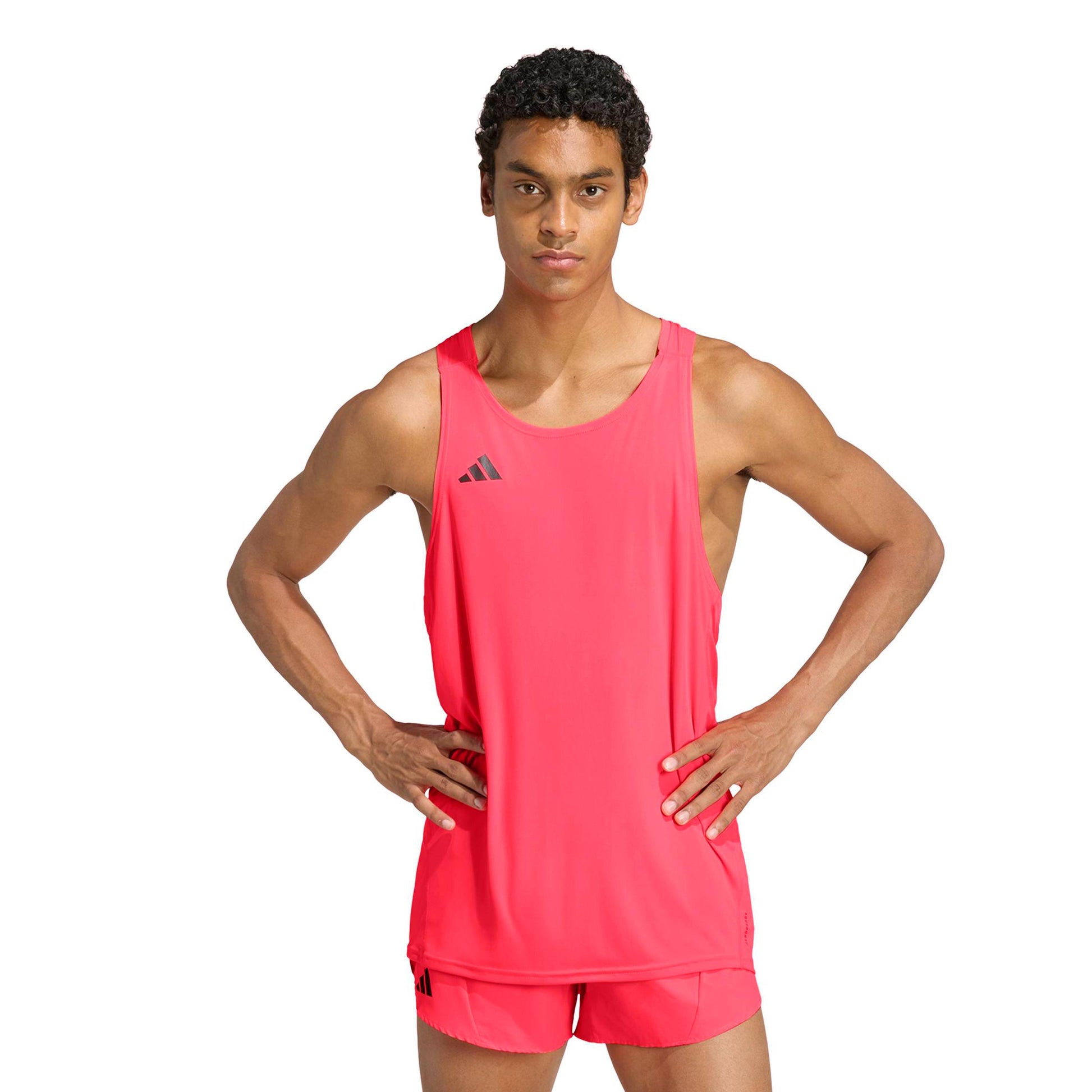 adidas Adizero Essential Camiseta de running Hombres - coral