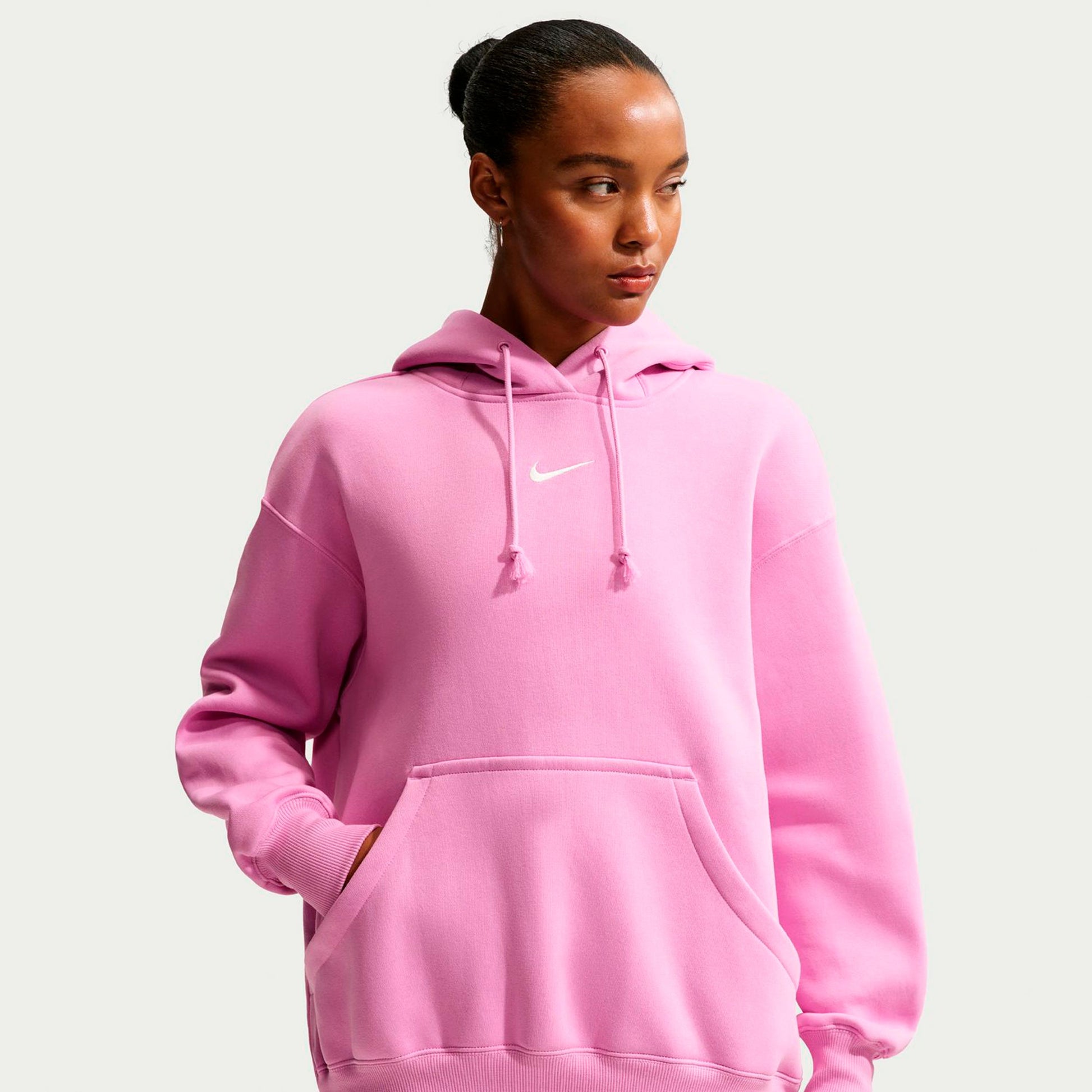 Nike Sportswear Phoenix Fleece Oversized Sudadera con capucha Mujeres-morado