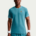 Court Heritage Camiseta de manga corta Hombres - color petróleo