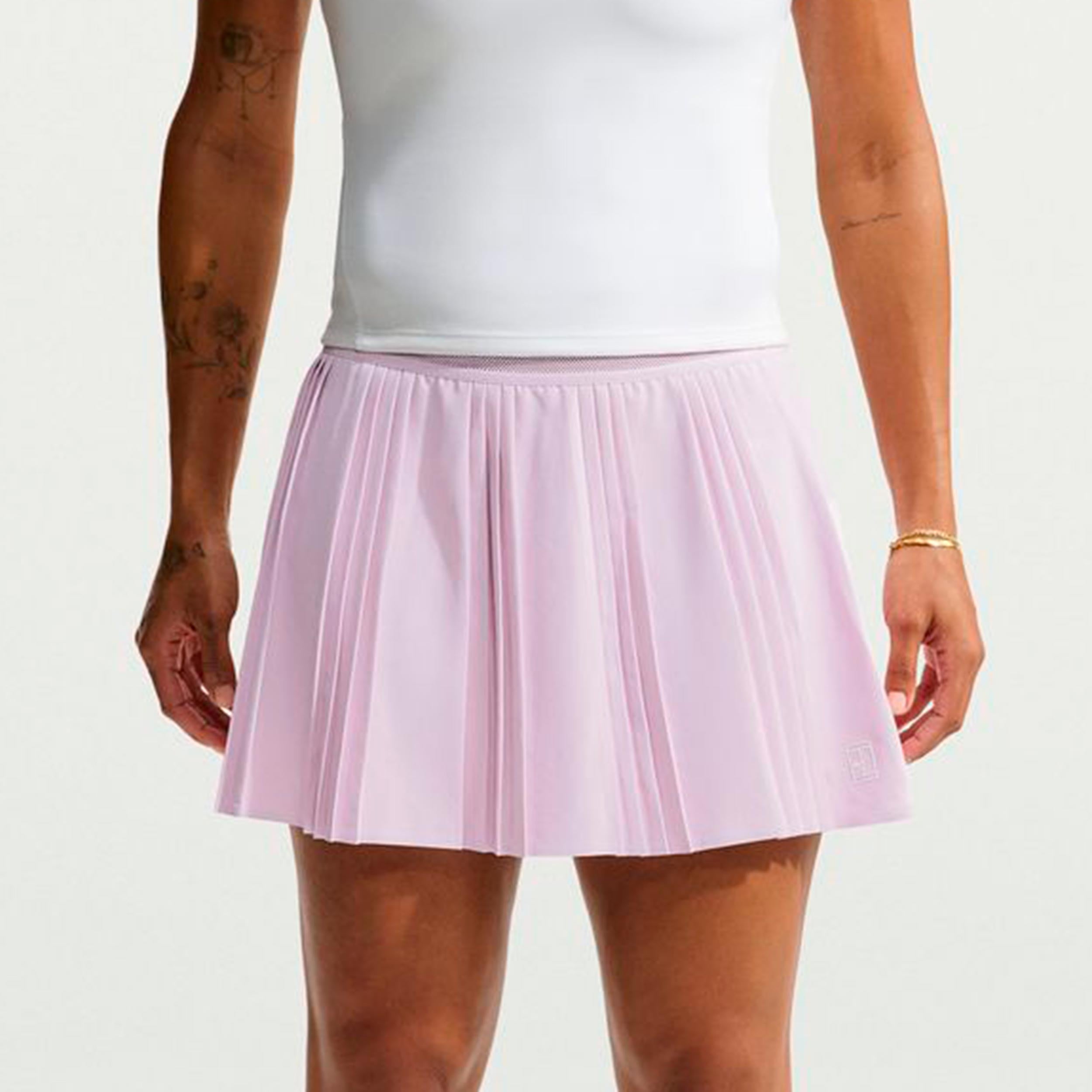 Nike Court Dri-FIT Advantage Ace Falda Mujeres - rosa pastel