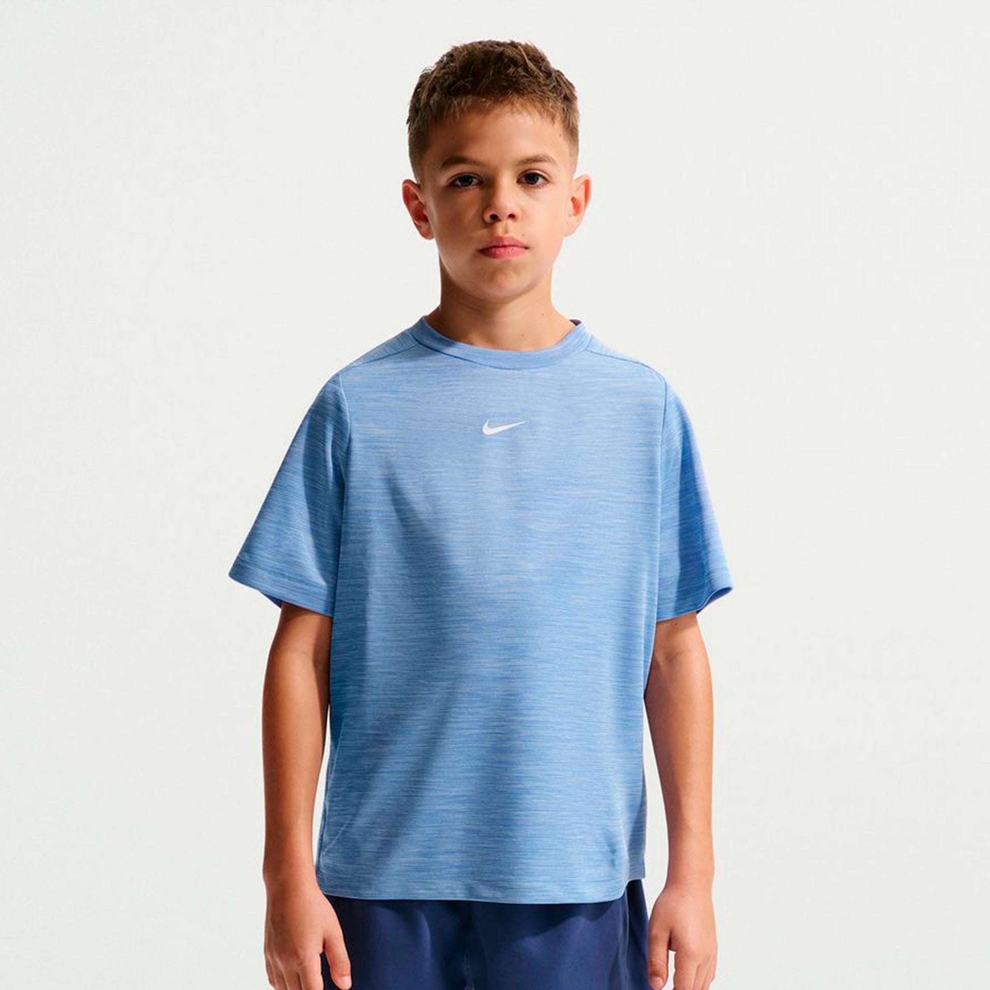 Nike Dri-FIT Multi Heather Camiseta de manga corta Niños - azul, azul claro
