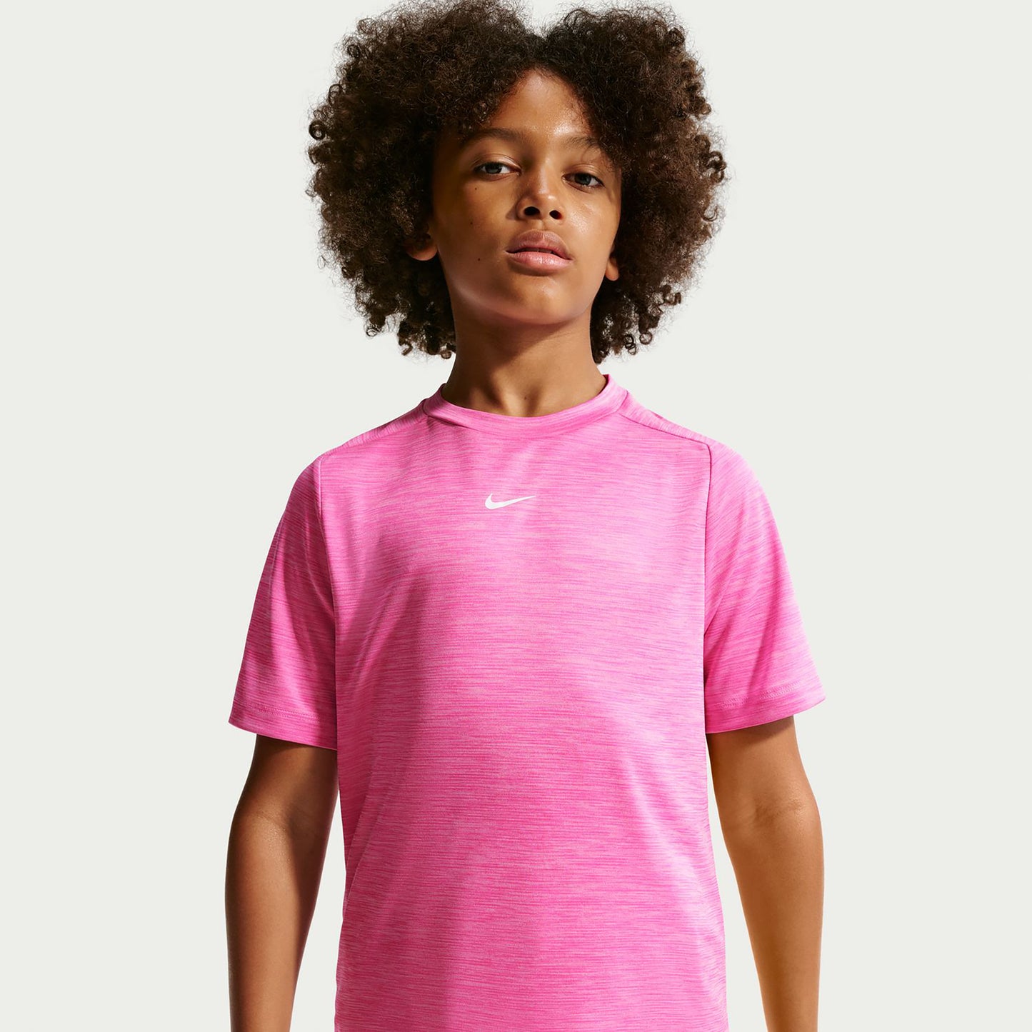 Nike Dri-FIT Multi Heather Camiseta de manga corta Niños - rosa, rosa