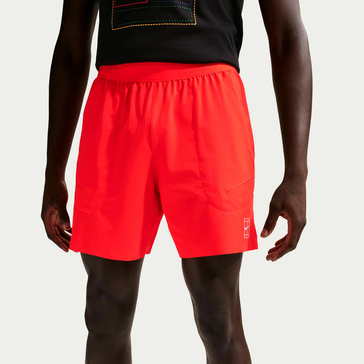Nike Court Dri-FIT Advantage 6in Shorts Hombres-rojo