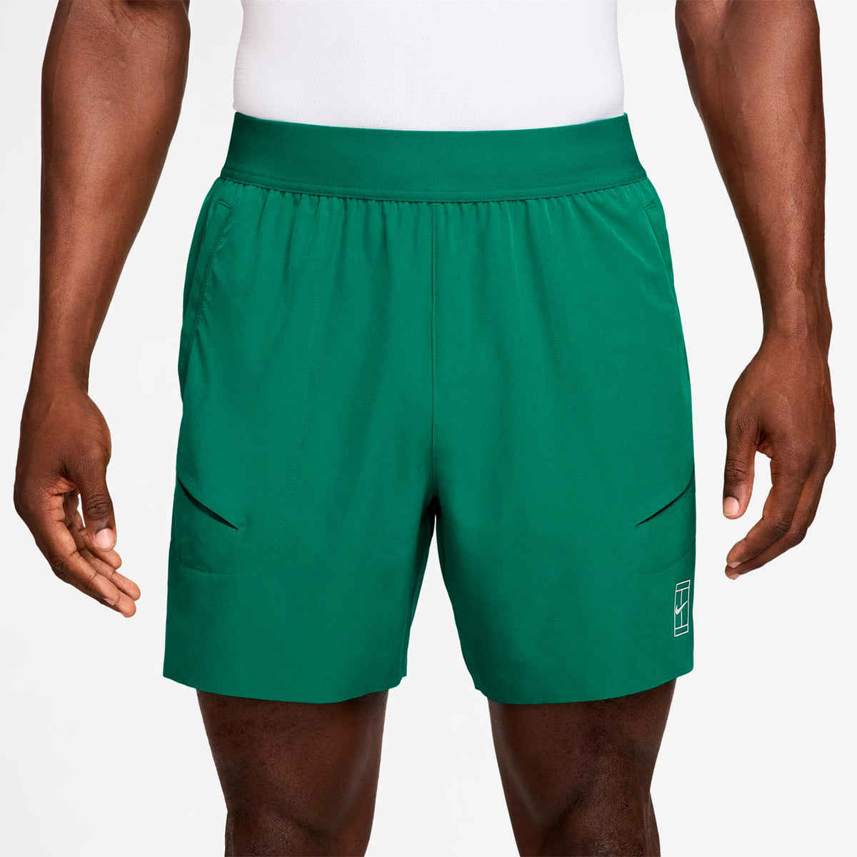 Nike Court Dri-FIT Advantage 6in Shorts Hombres-verde