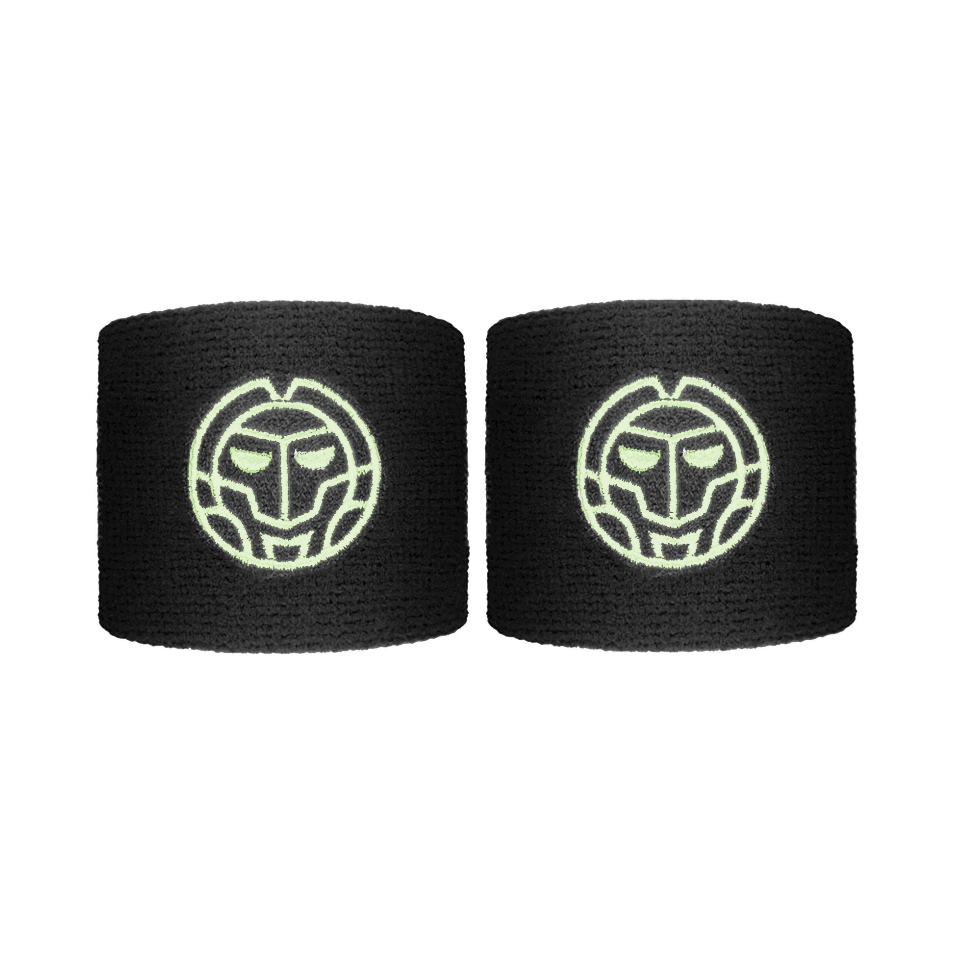 BIDI BADU Night Flash Cinta para sudor Pack de 2 corto - negro, blanco