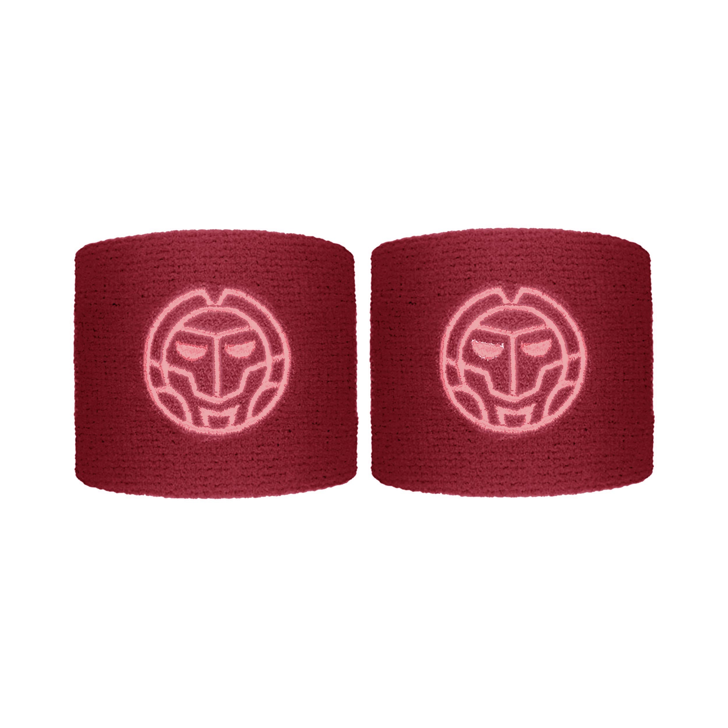 BIDI BADU Freeze Out Cinta para sudor Pack de 2 corto - rojo oscuro