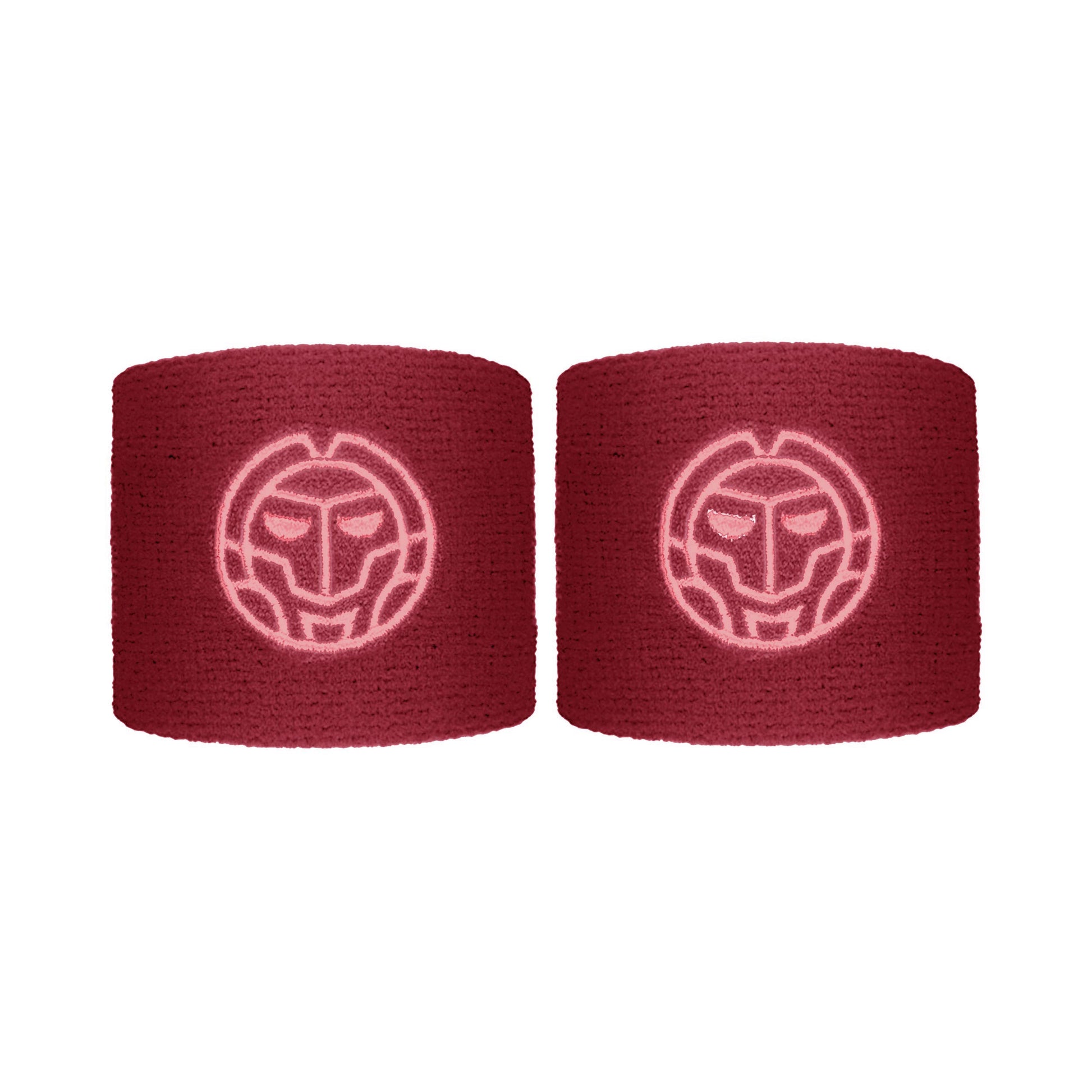 BIDI BADU Freeze Out Cinta para sudor Pack de 2 corto - rojo oscuro