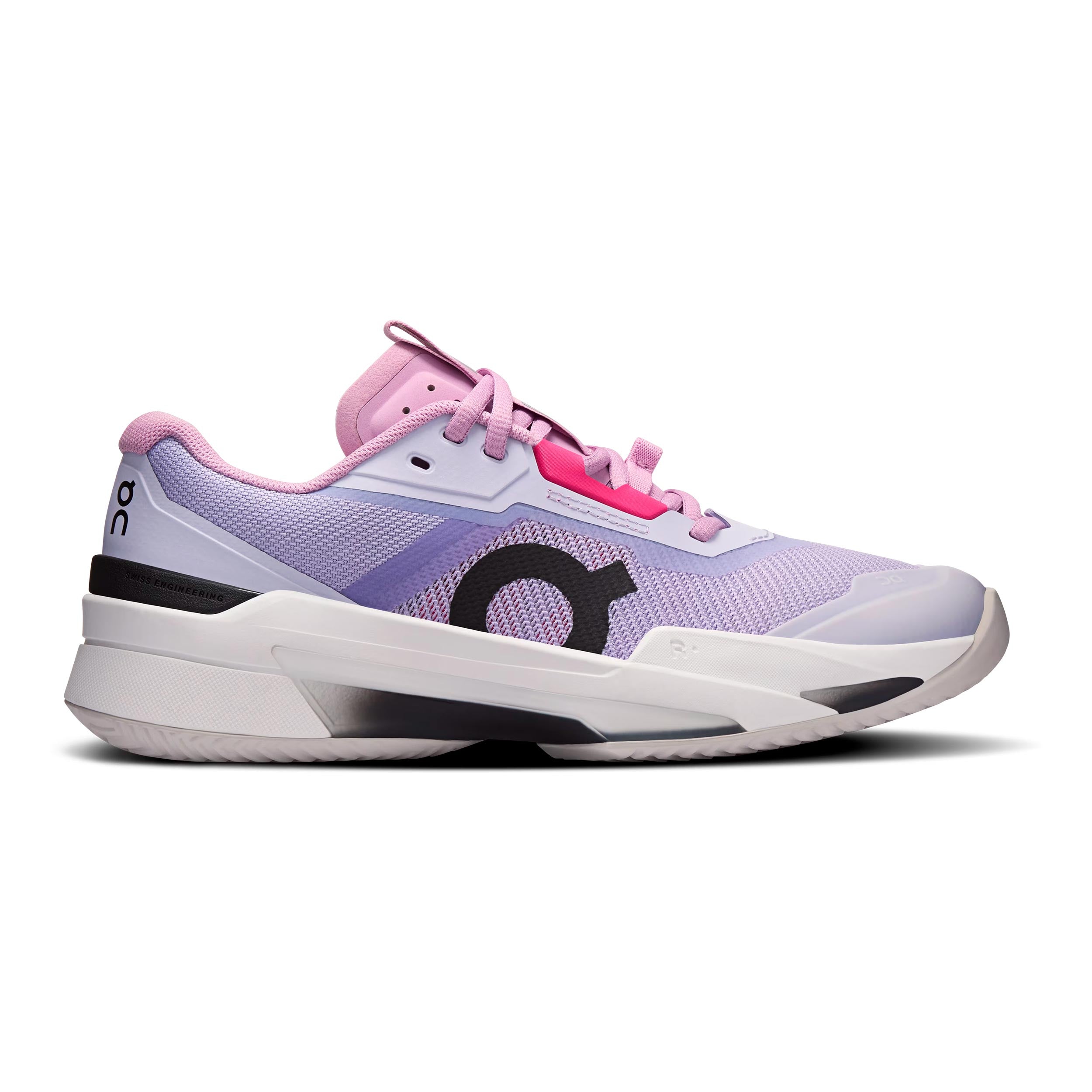 On THE ROGER Pro Fire Zapatilla tierra batida Mujeres - morado, rosa