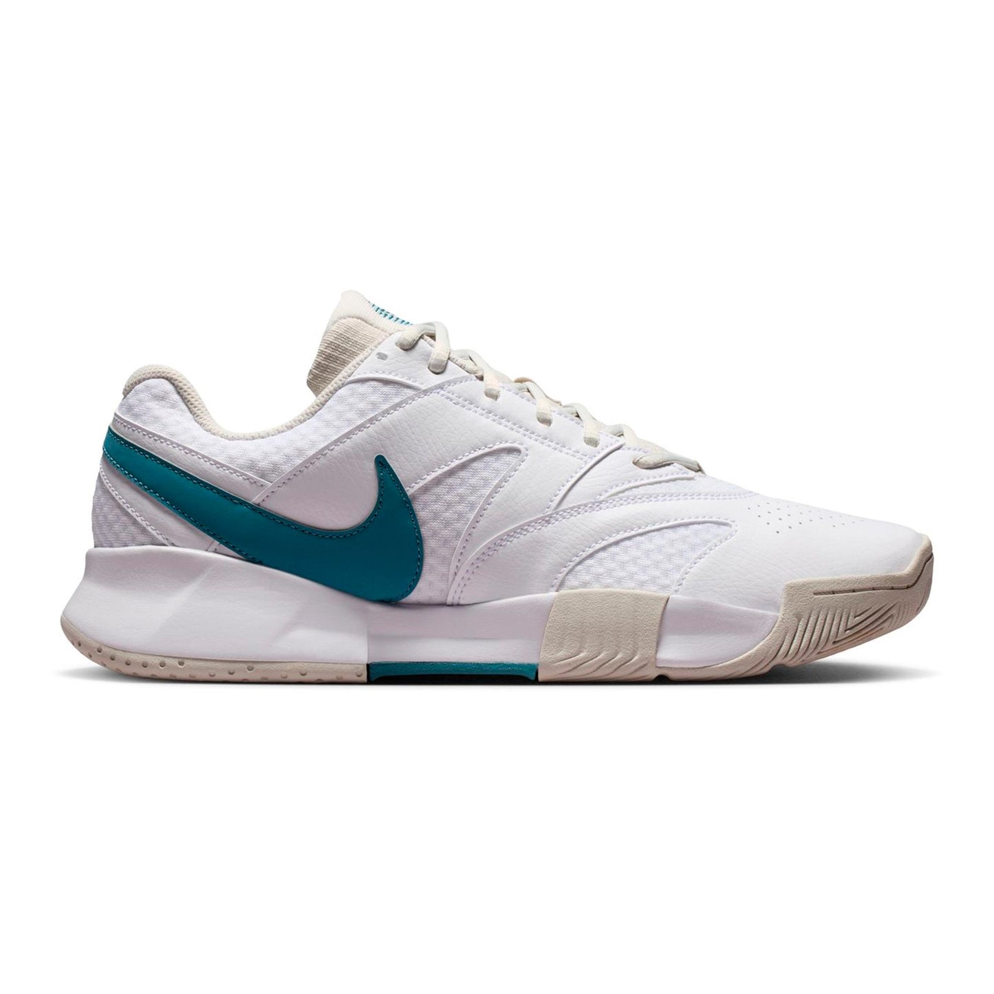 Nike Court Lite 4 Zapatilla todas las superficies Hombres - blanco, azul verdoso