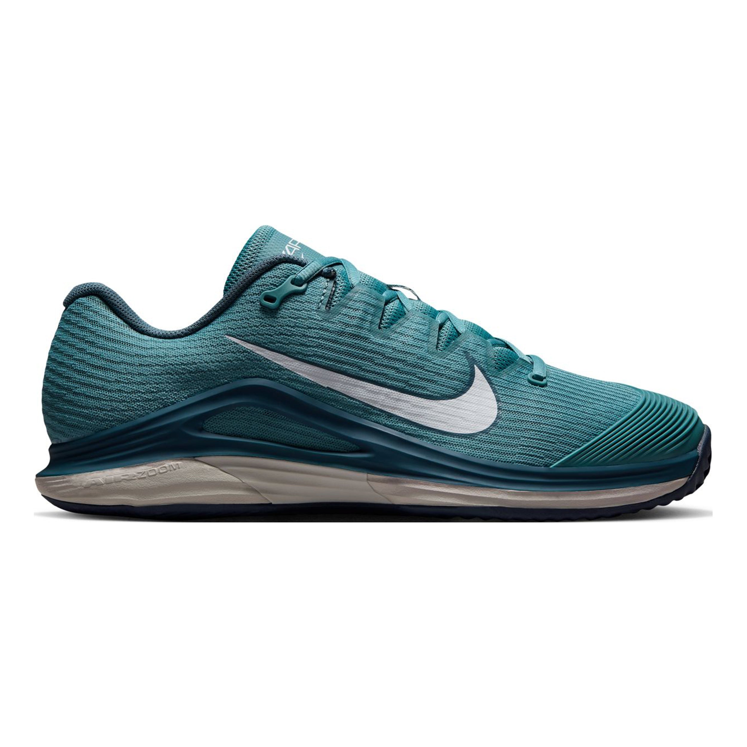 Nike Zoom Vapor 12 Zapatilla tierra batida Hombres - color petróleo, blanco