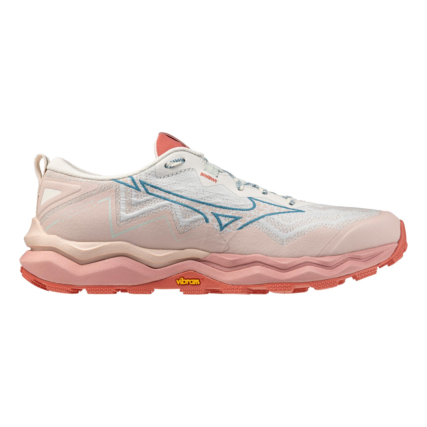 Mizuno Wave Daichi 9                   Zapatilla trail Mujeres-rosa, azul