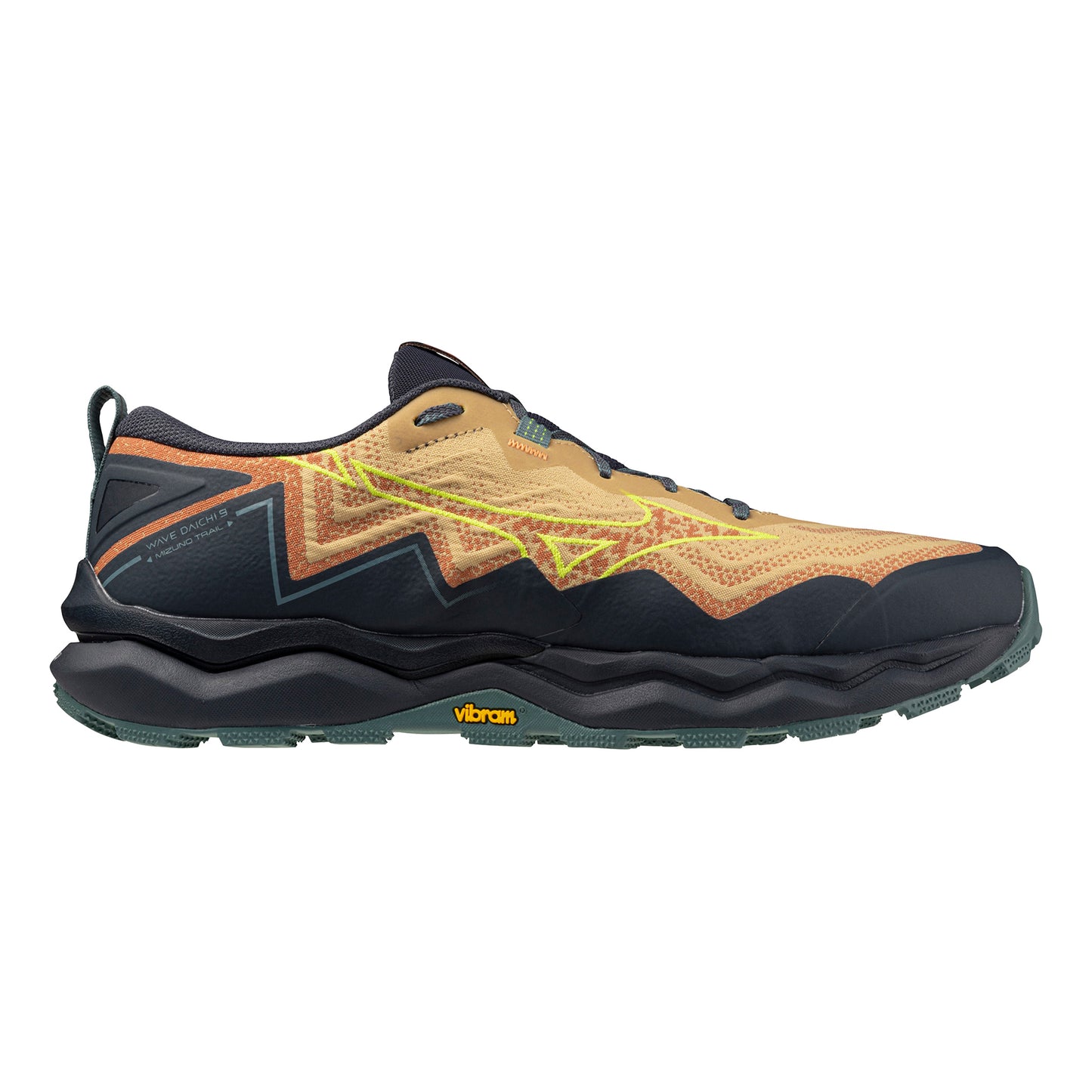 Mizuno Wave Daichi 9                       Zapatilla trail Hombres-rojo, amarillo