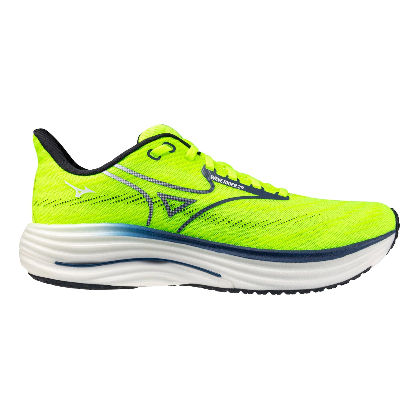 Mizuno Wave Rider 29                       Zapatilla neutral Hombres-amarillo, azul