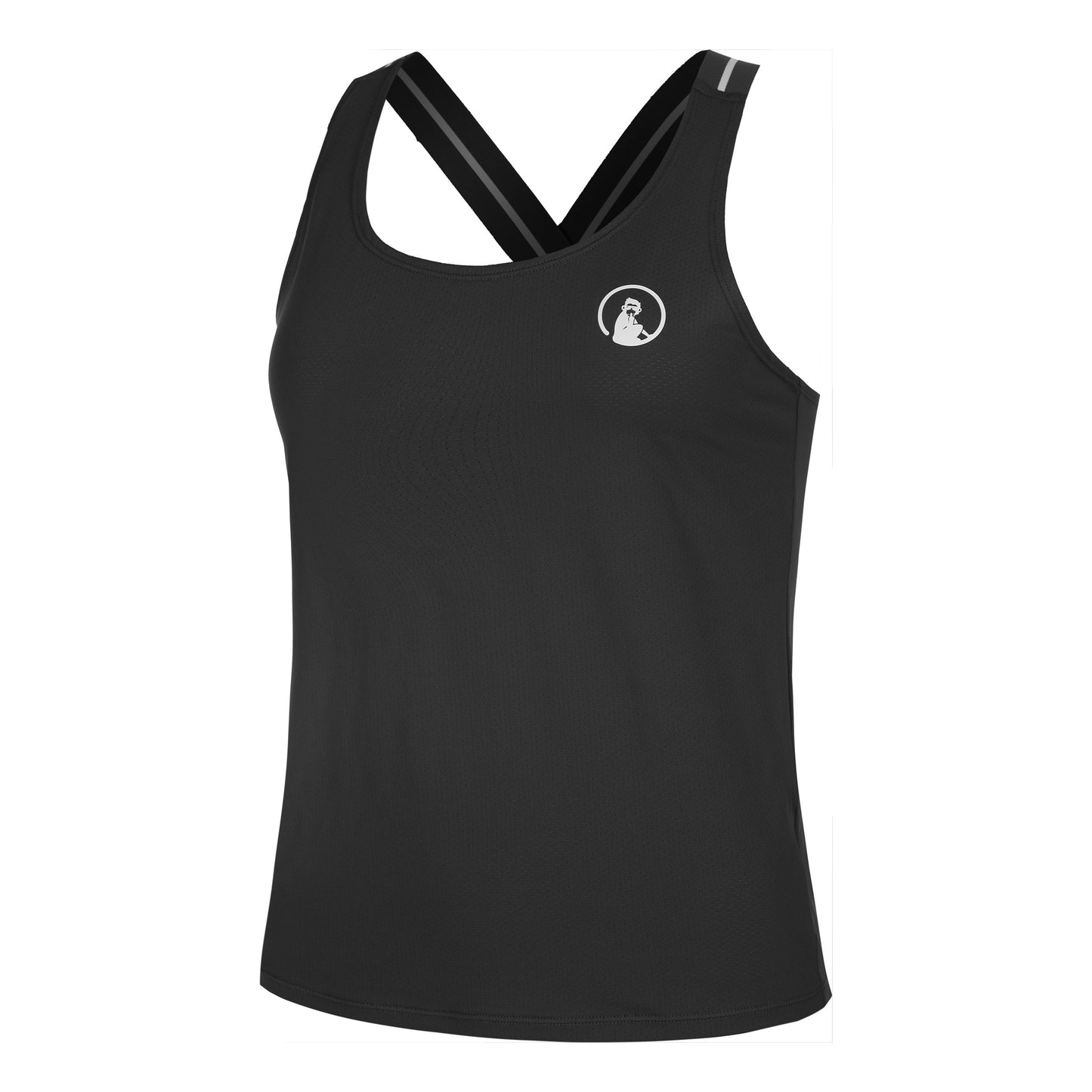 Quiet Please Serve & Volley Camiseta de tirantes Mujeres-negro