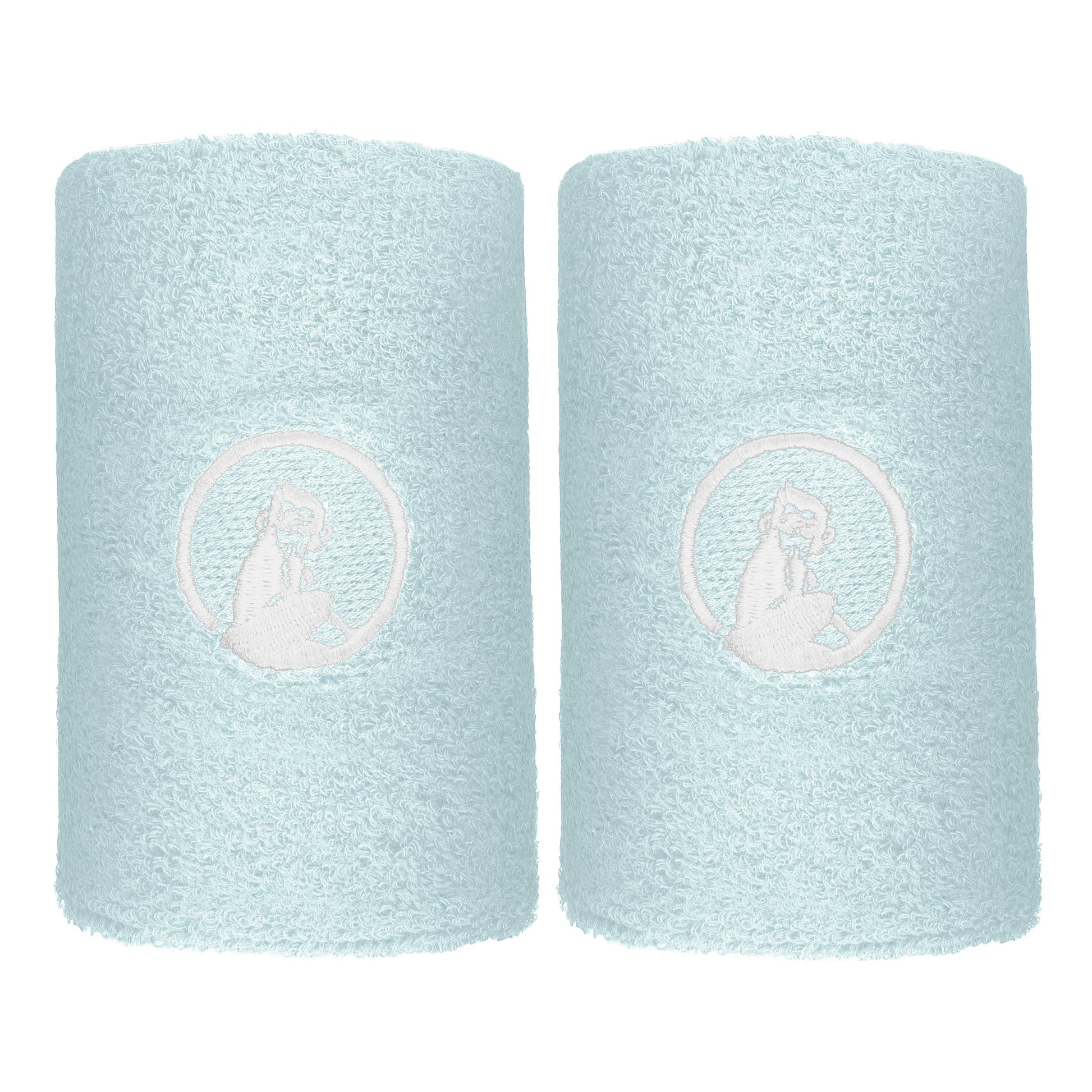 Quiet Please Memories Faded Memories Cinta para sudor Pack de 2 Unisex - azul claro, blanco