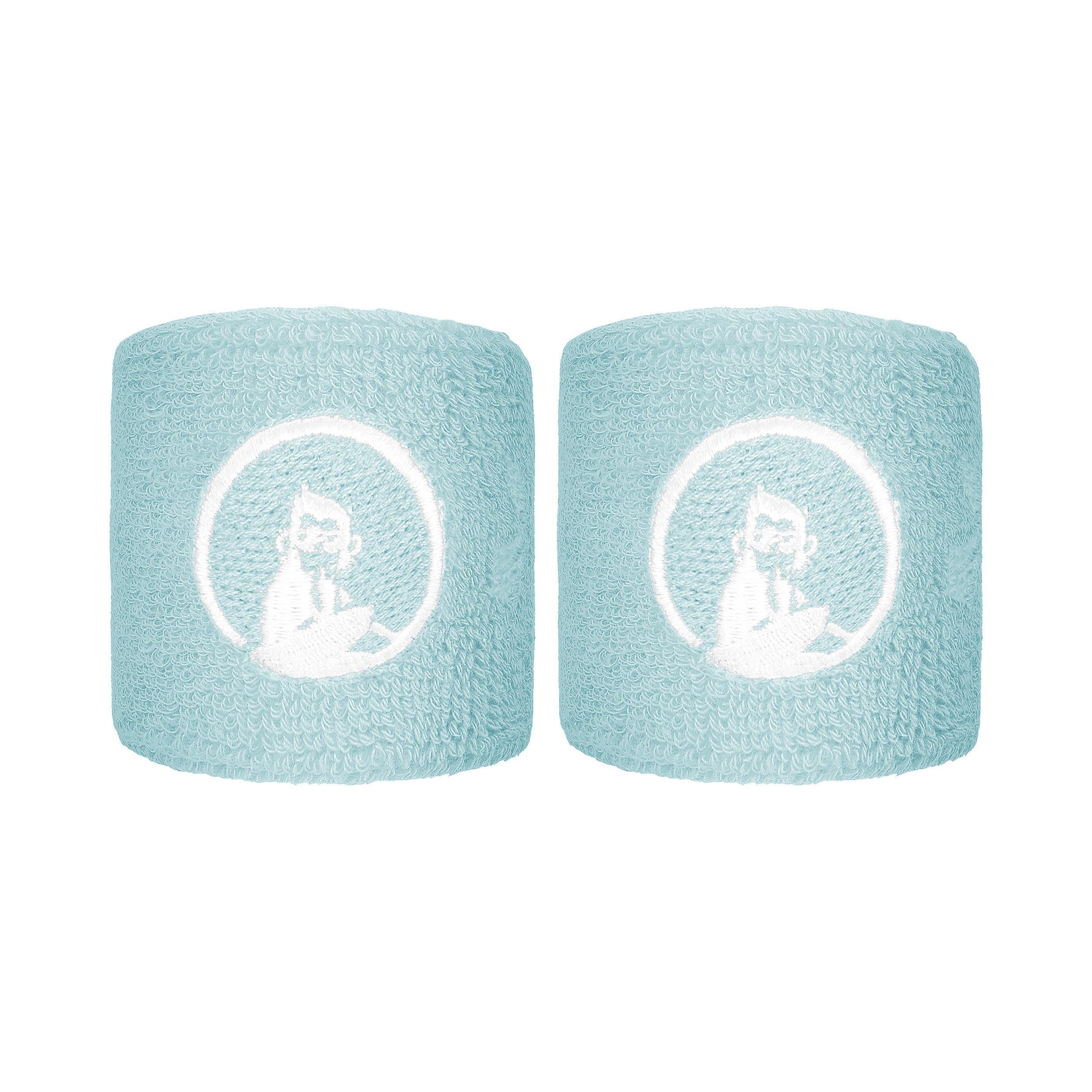 Quiet Please Memories Faded Memories Cinta para sudor Pack de 2 Unisex - azul claro