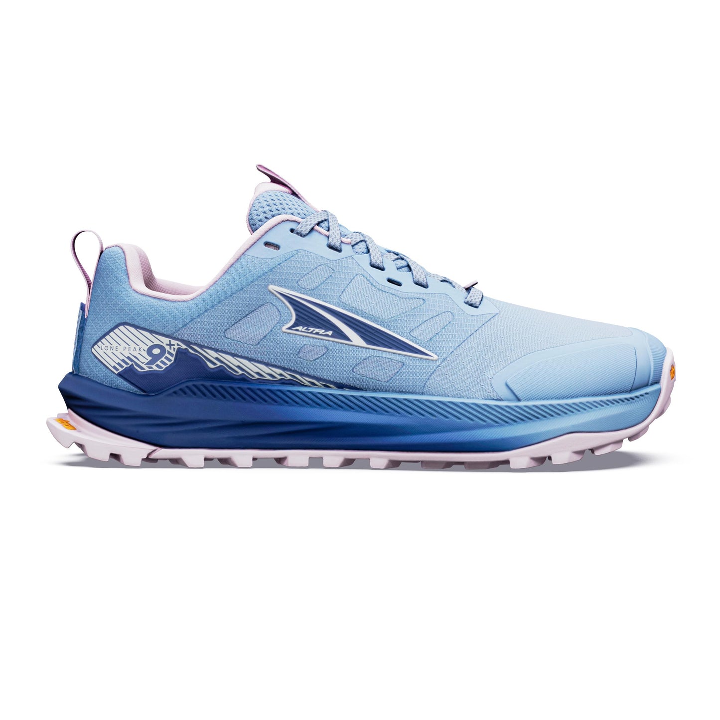 Altra Lone Peak 9+ Zapatilla trail Mujeres - azul-gris, morado