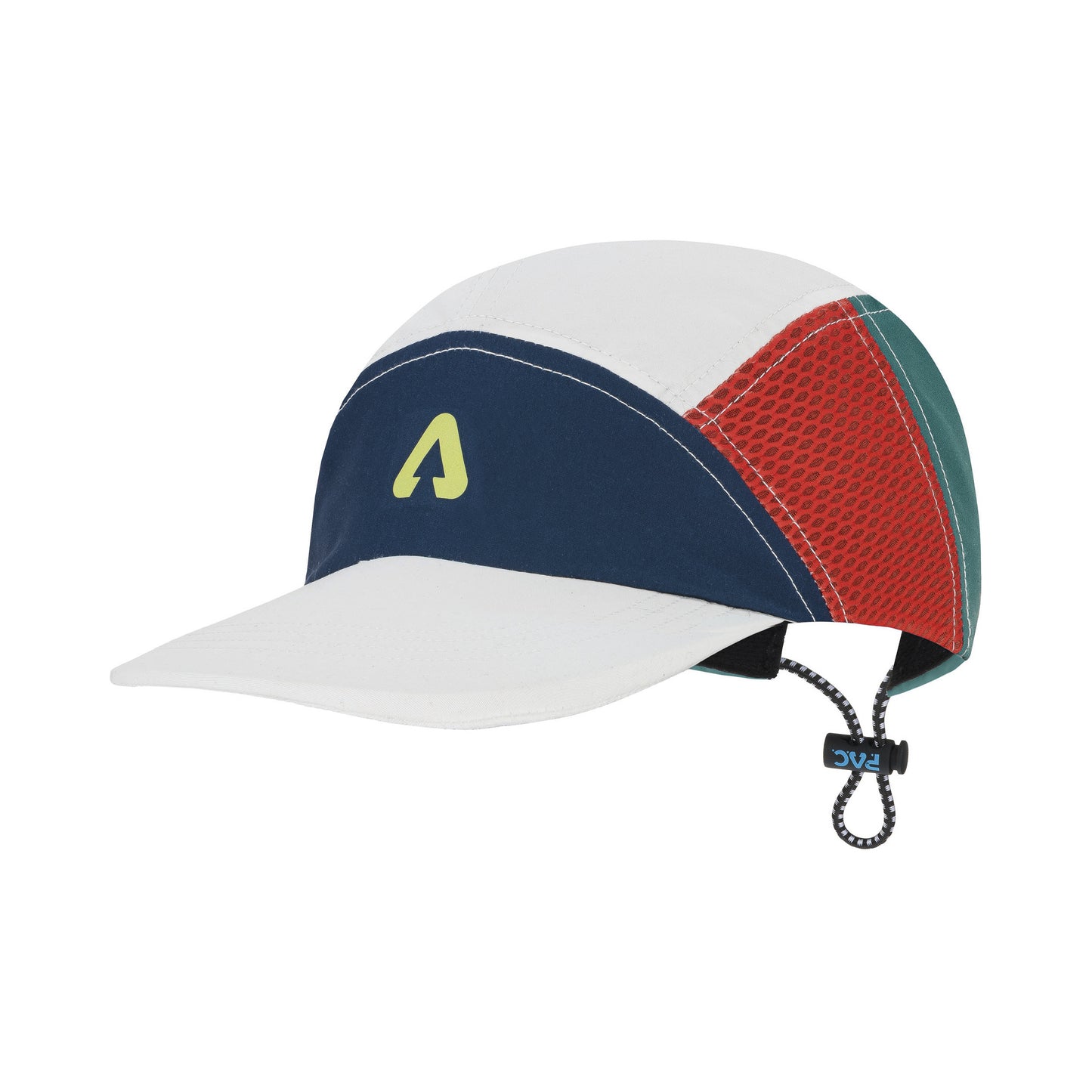 P.A.C. Nefun Run Gorra Unisex-blanco, multicolor