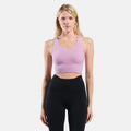 Seamless Medium Padded Sport  Sujetador deportivo Mujeres - lila