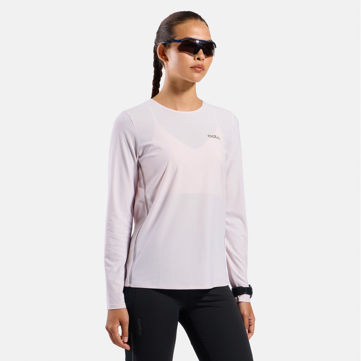 Odlo Zeroweight Chill-Tec  Camiseta de running Mujeres - lila