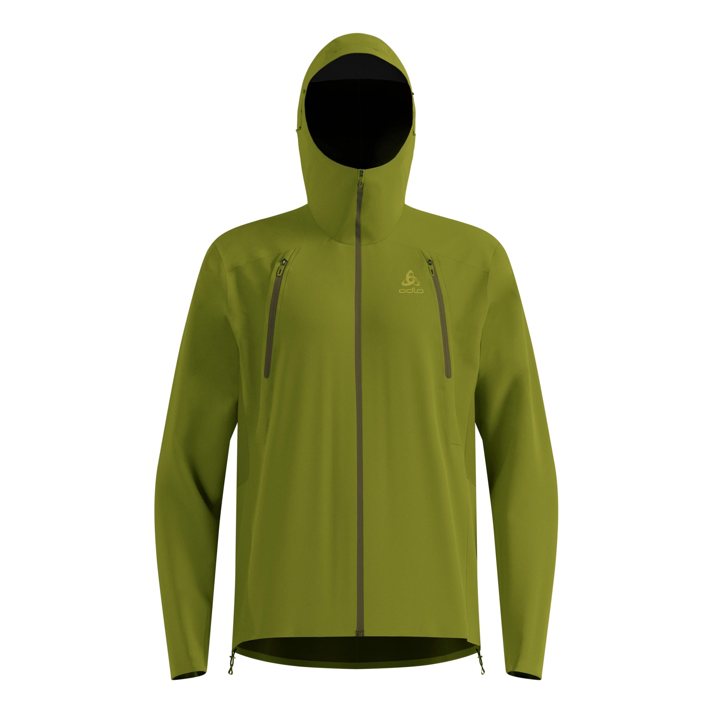 Odlo X-Alp Waterproof Pro Chaqueta para correr Hombres-verde