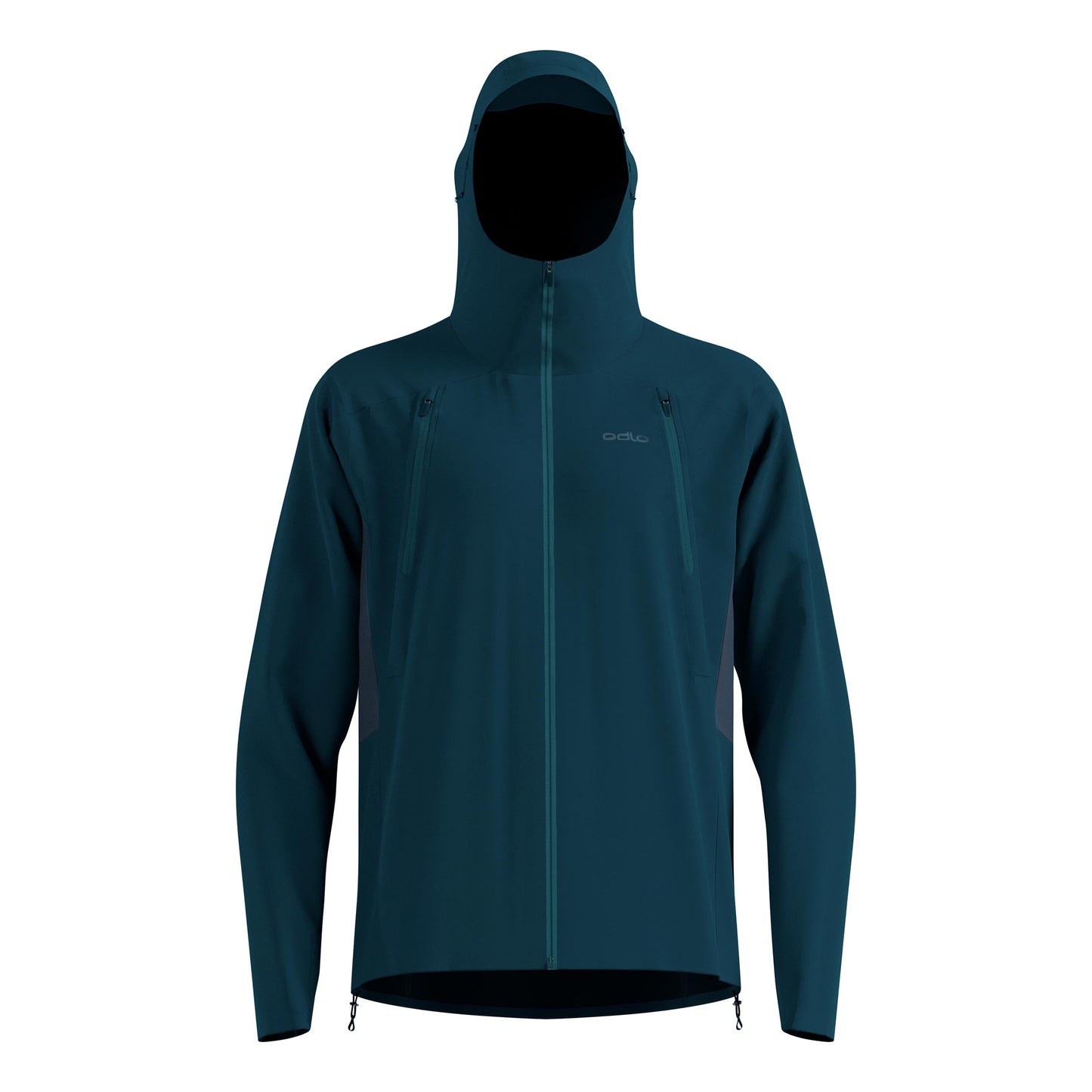Odlo X-Alp Waterproof Pro  Chaqueta para correr Hombres - color petróleo