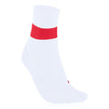 RU Compression Stabilizing Calcetines de compresión Hombres - blanco, rojo