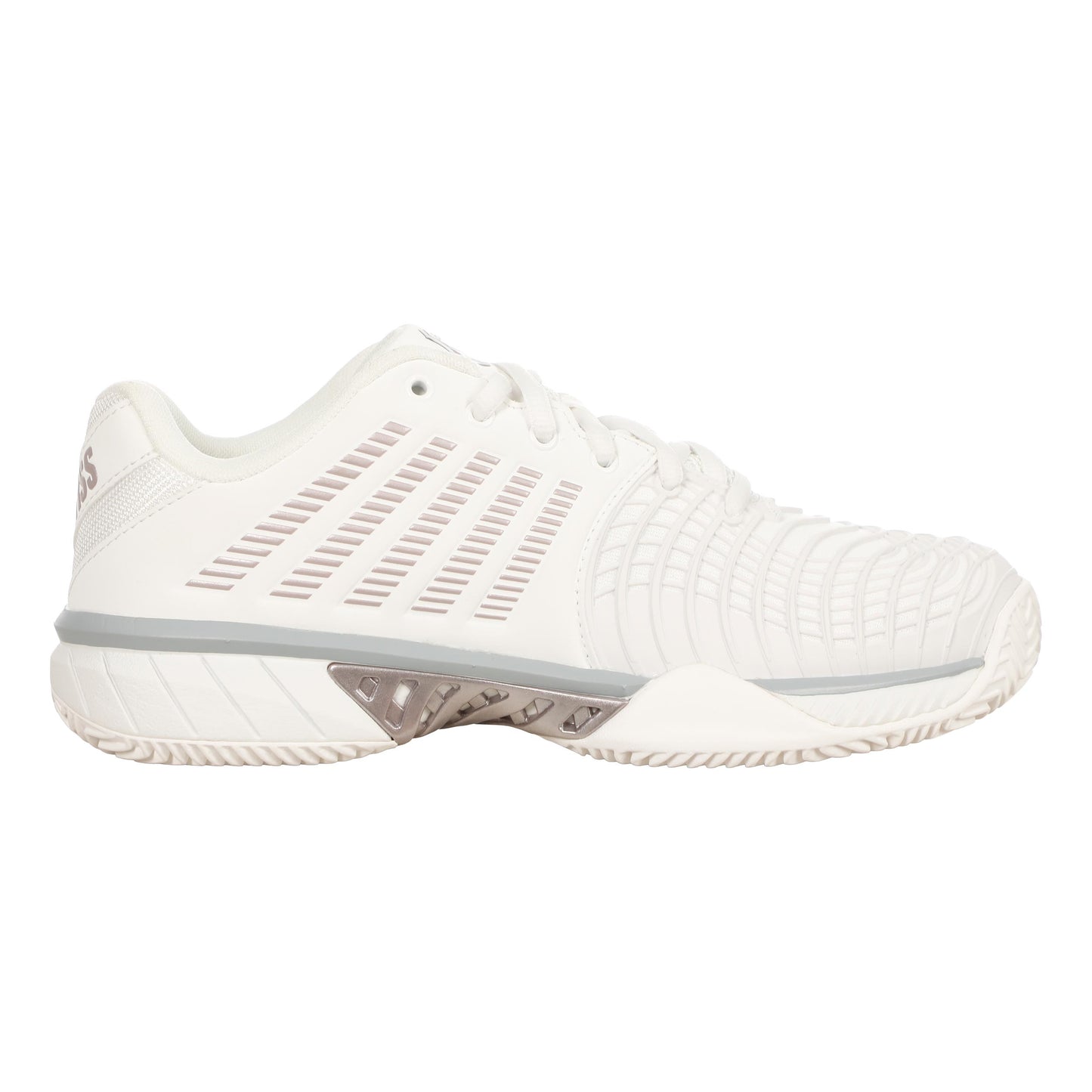 K-Swiss Express Light 3 Zapatilla tierra batida Mujeres - blanco, gris