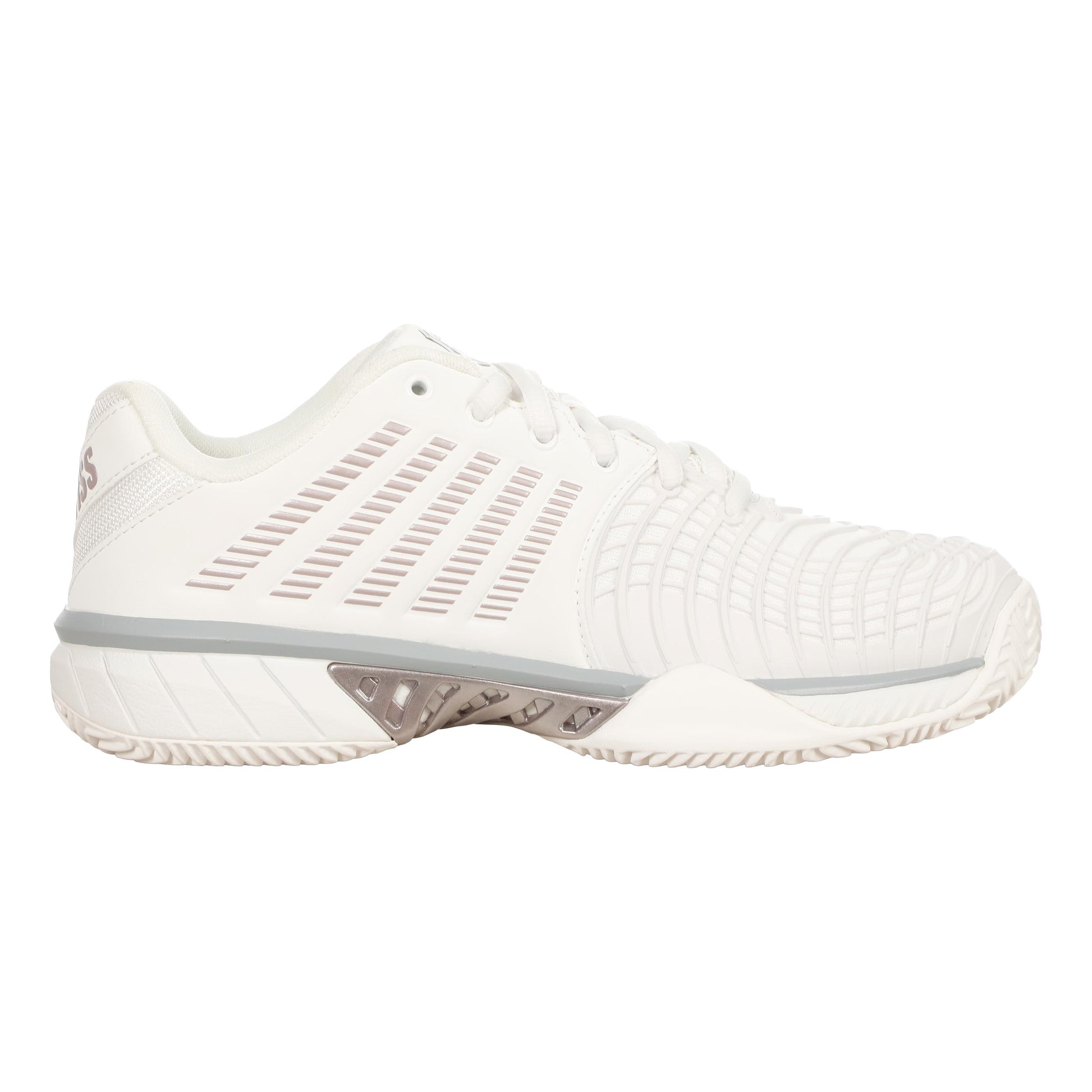 K-Swiss Express Light 3 Zapatilla tierra batida Mujeres - blanco, gris