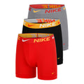 Essential Micro Calzoncillos tipo bóxer - Pack de 3 Hombres-rojo, gris