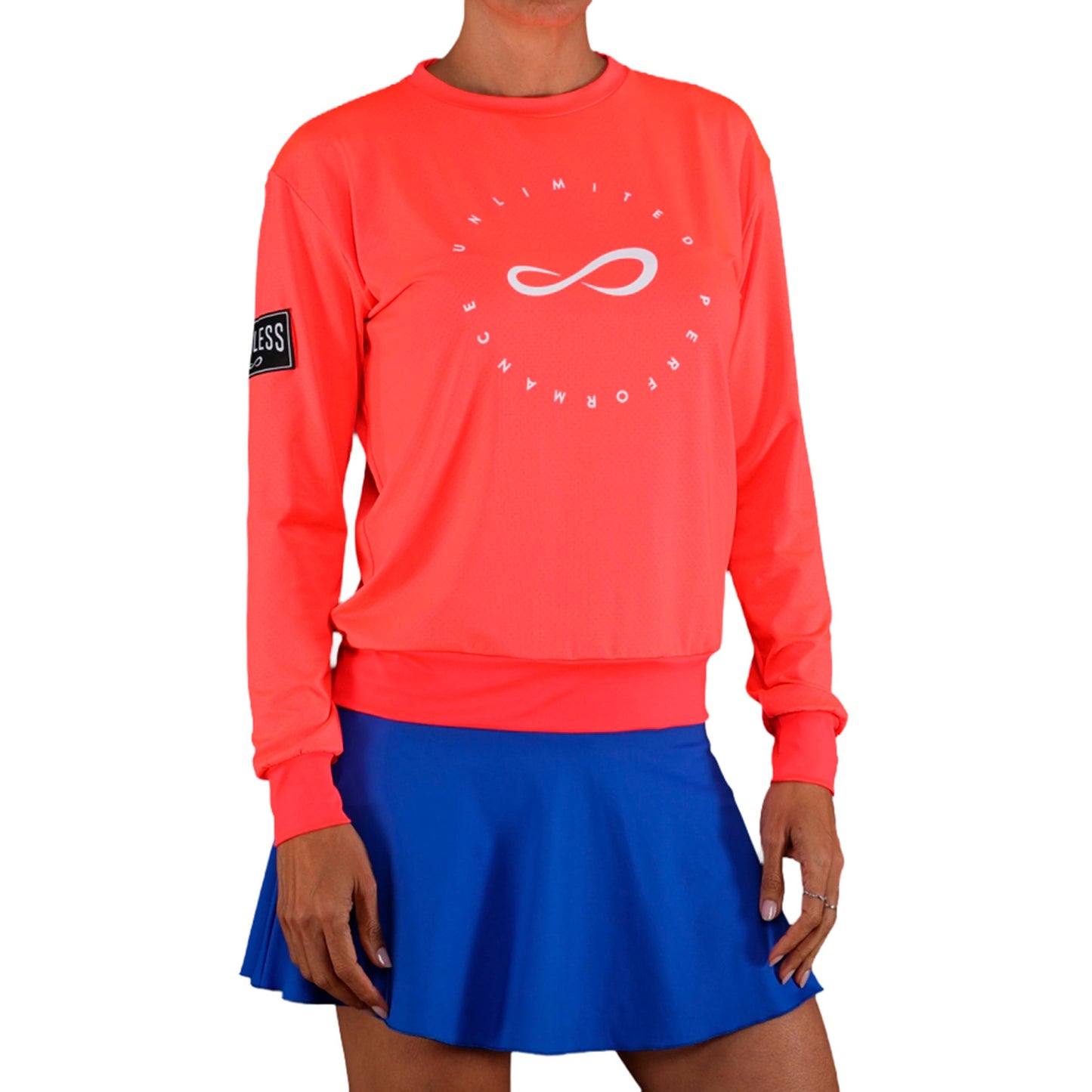 Endless Inner Tech Sudadera Mujeres-coral