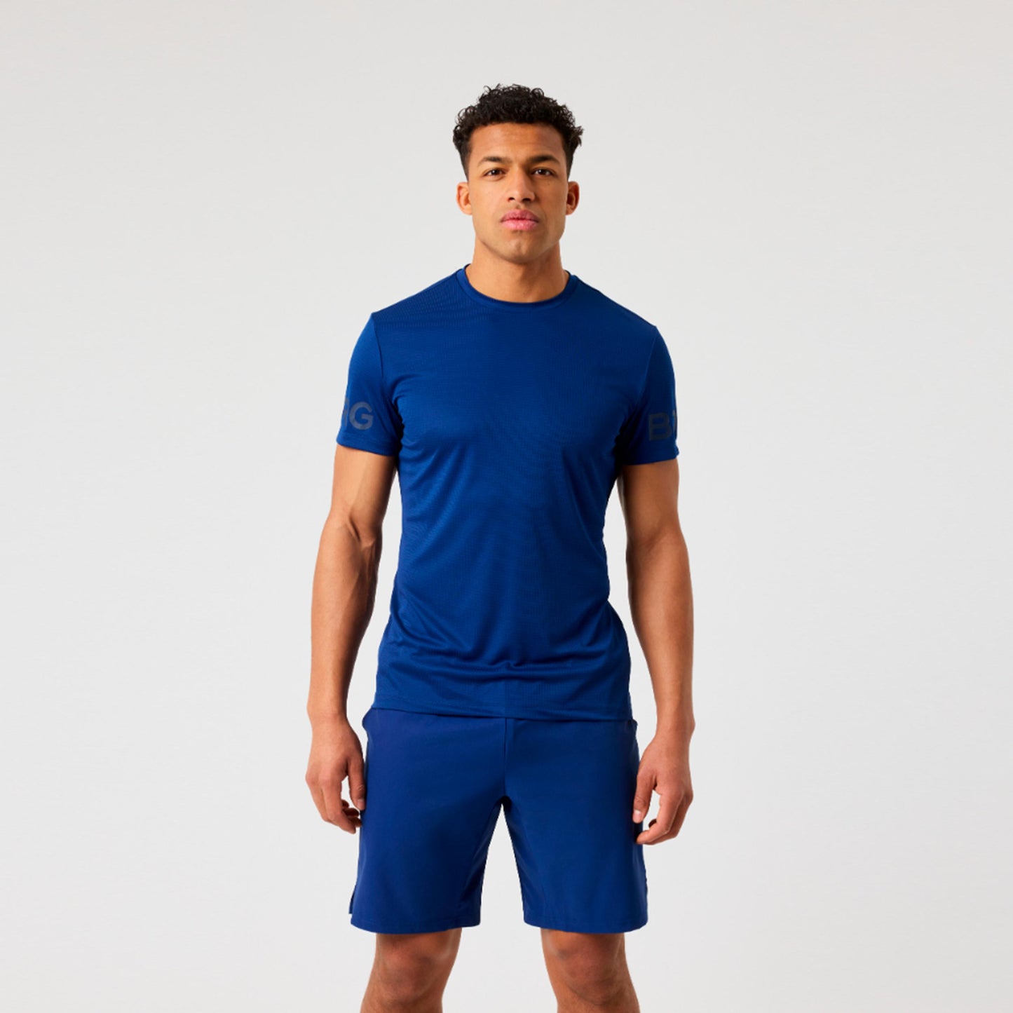Björn Borg Light Camiseta de manga corta Hombres - azul claro