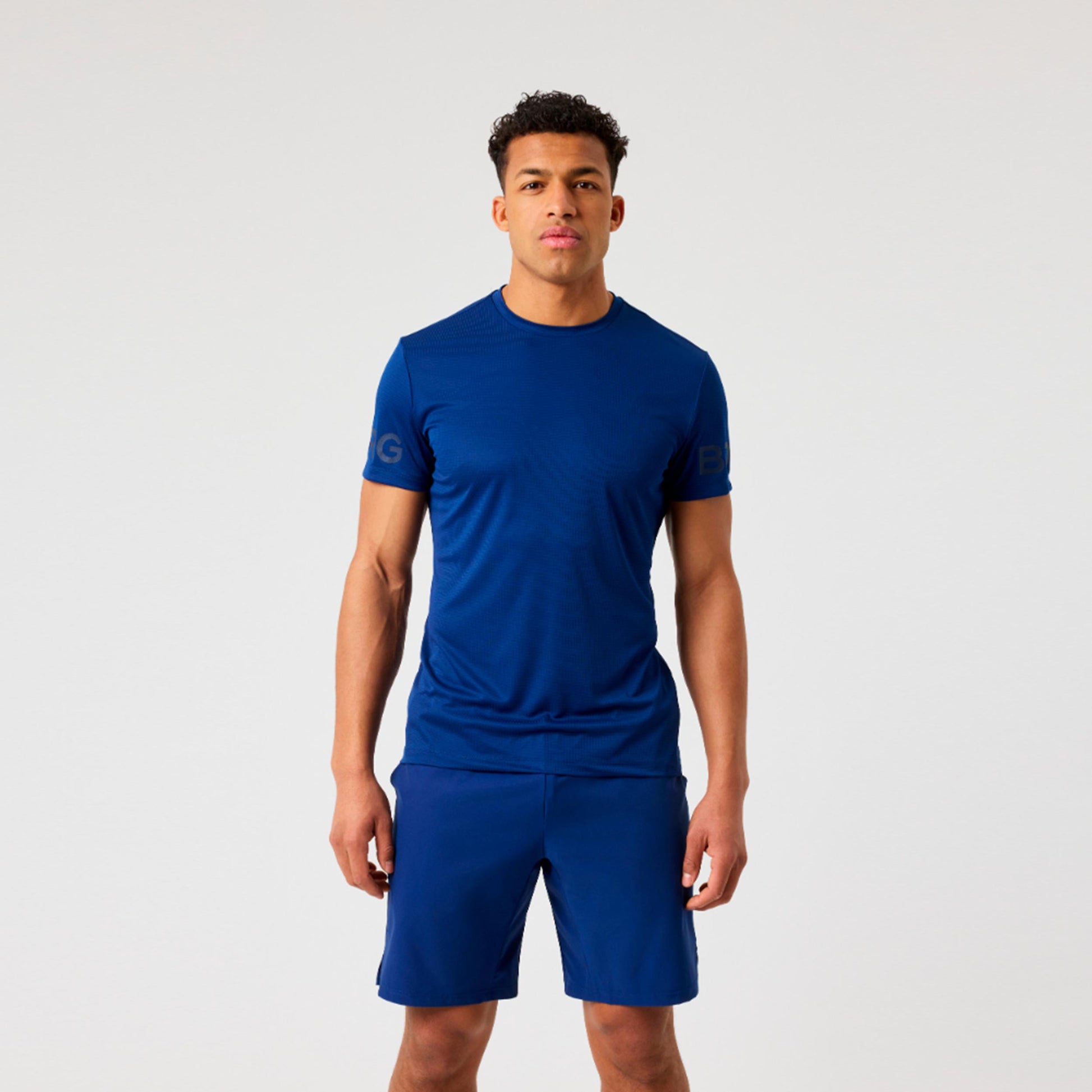 Björn Borg Light Camiseta de manga corta Hombres - azul claro