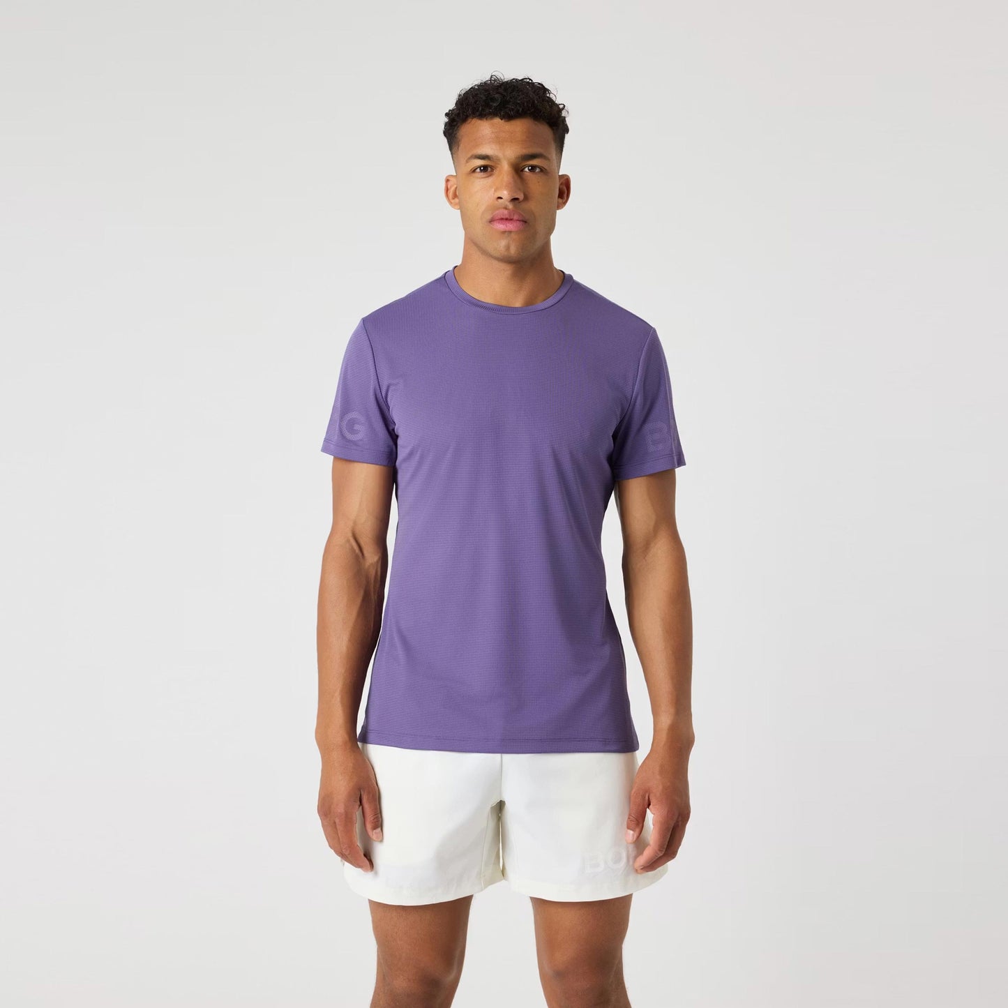 Björn Borg Light Camiseta de manga corta Hombres - lila