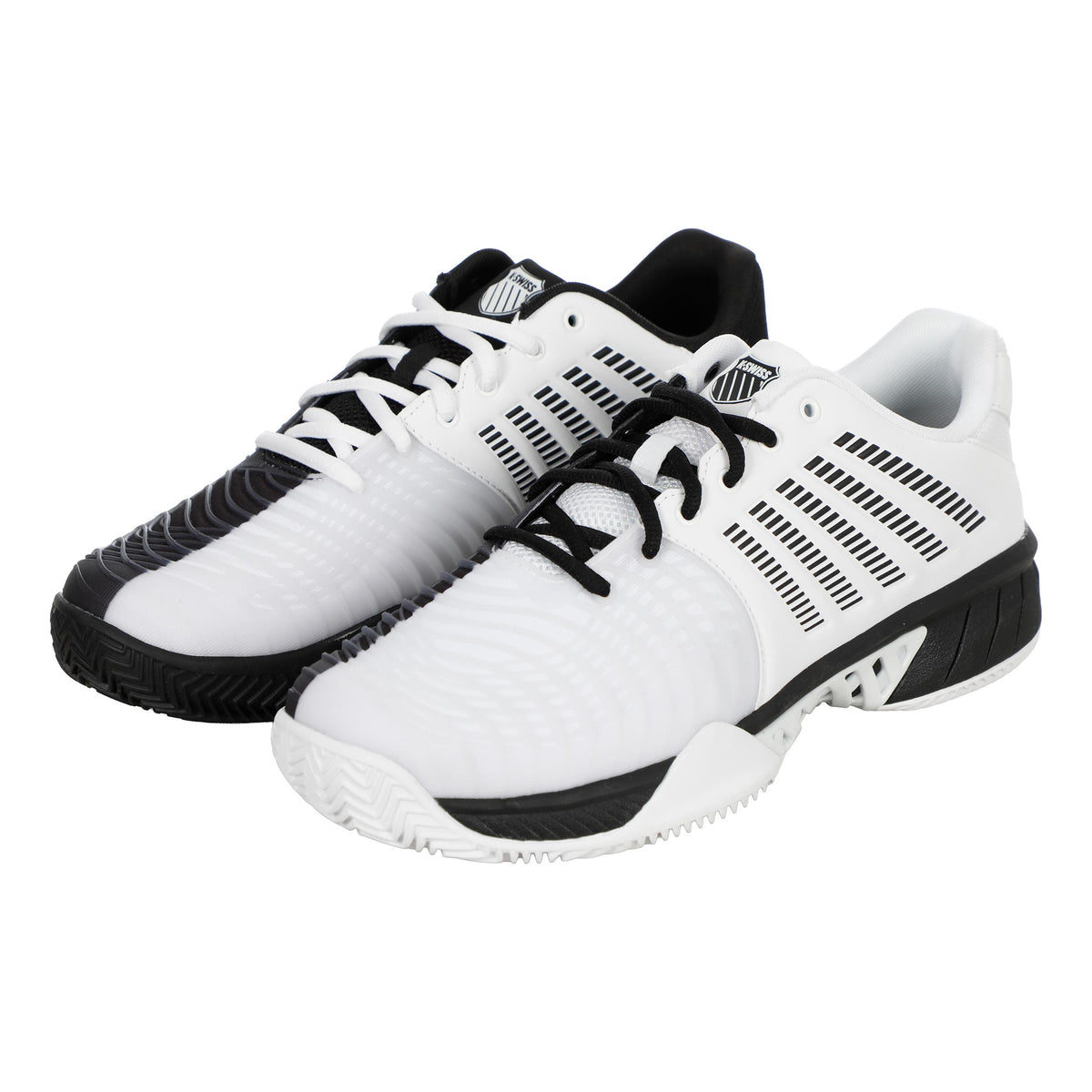K-Swiss Express Light 3 Zapatilla tierra batida Hombres - blanco, negro