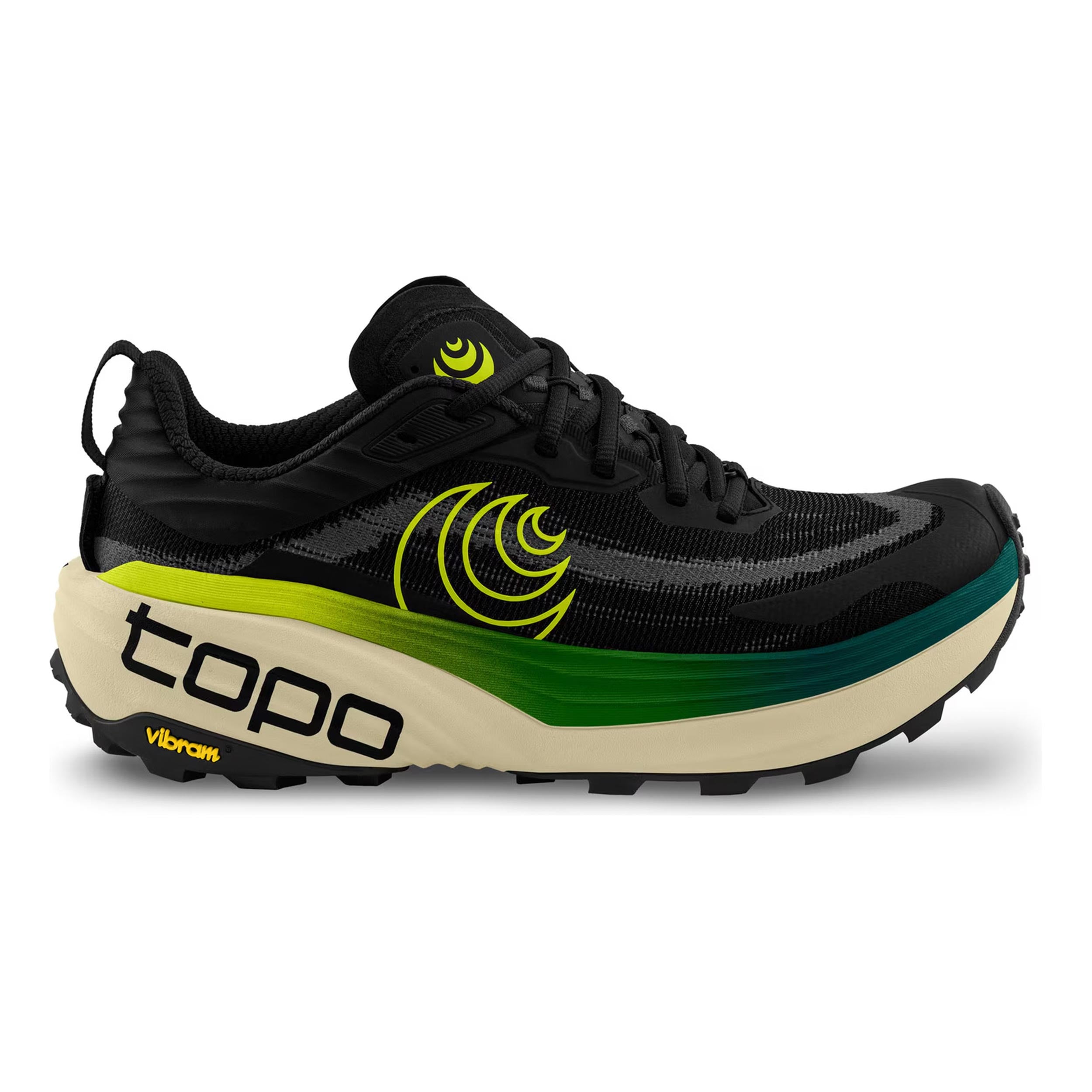 TOPO ATHLETIC Vista Zapatilla trail Hombres - negro, multicolor
