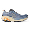 Vista Zapatilla trail Mujeres - azul-gris, crema